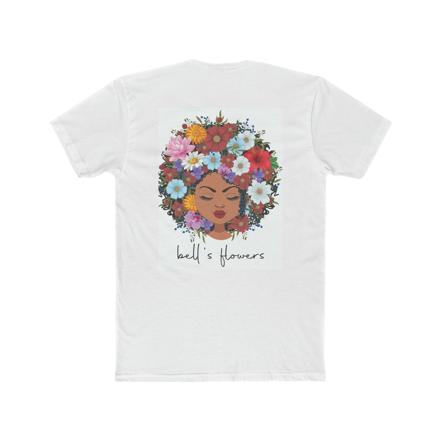 bell's flowers original logo ON BACK