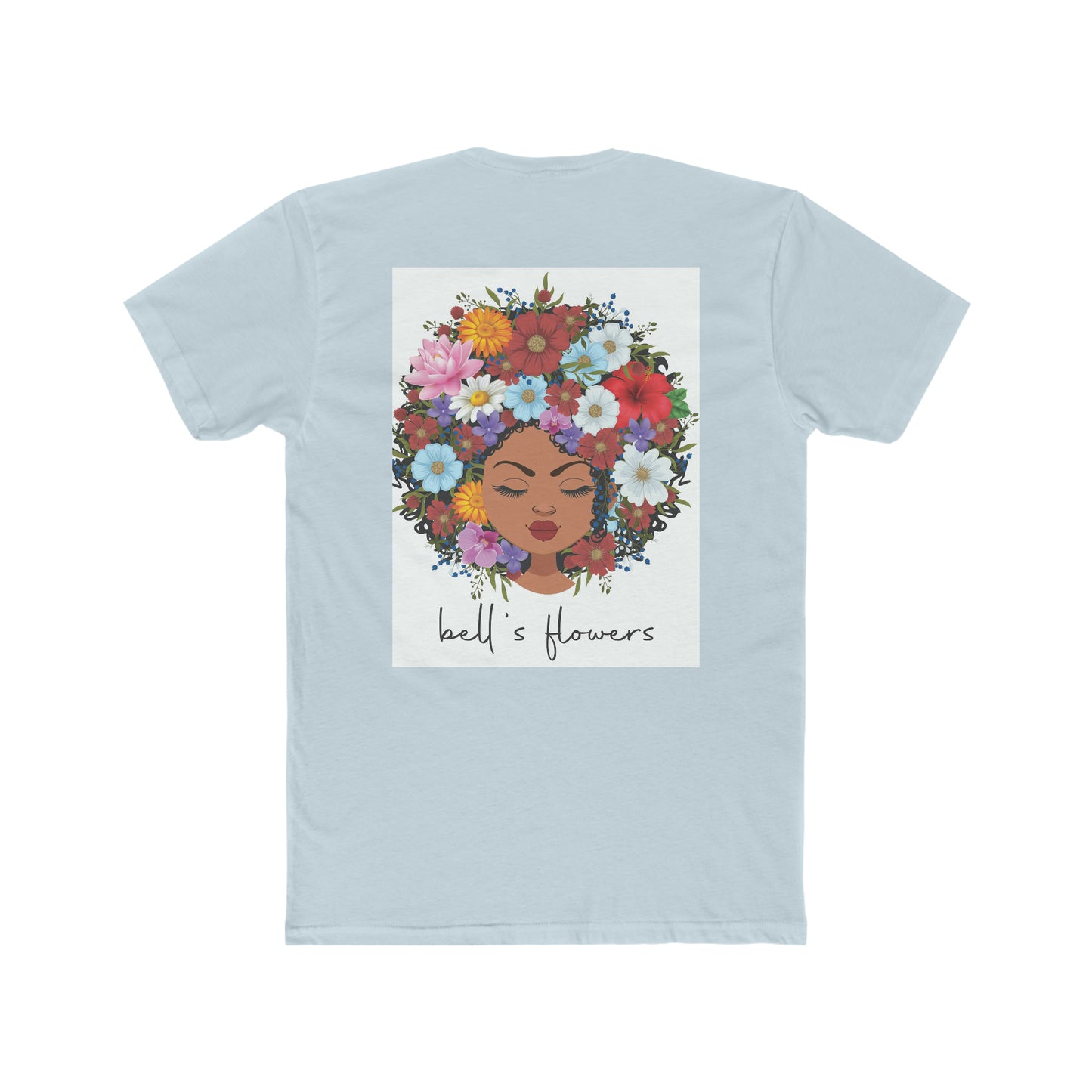 bell's flowers original logo ON BACK