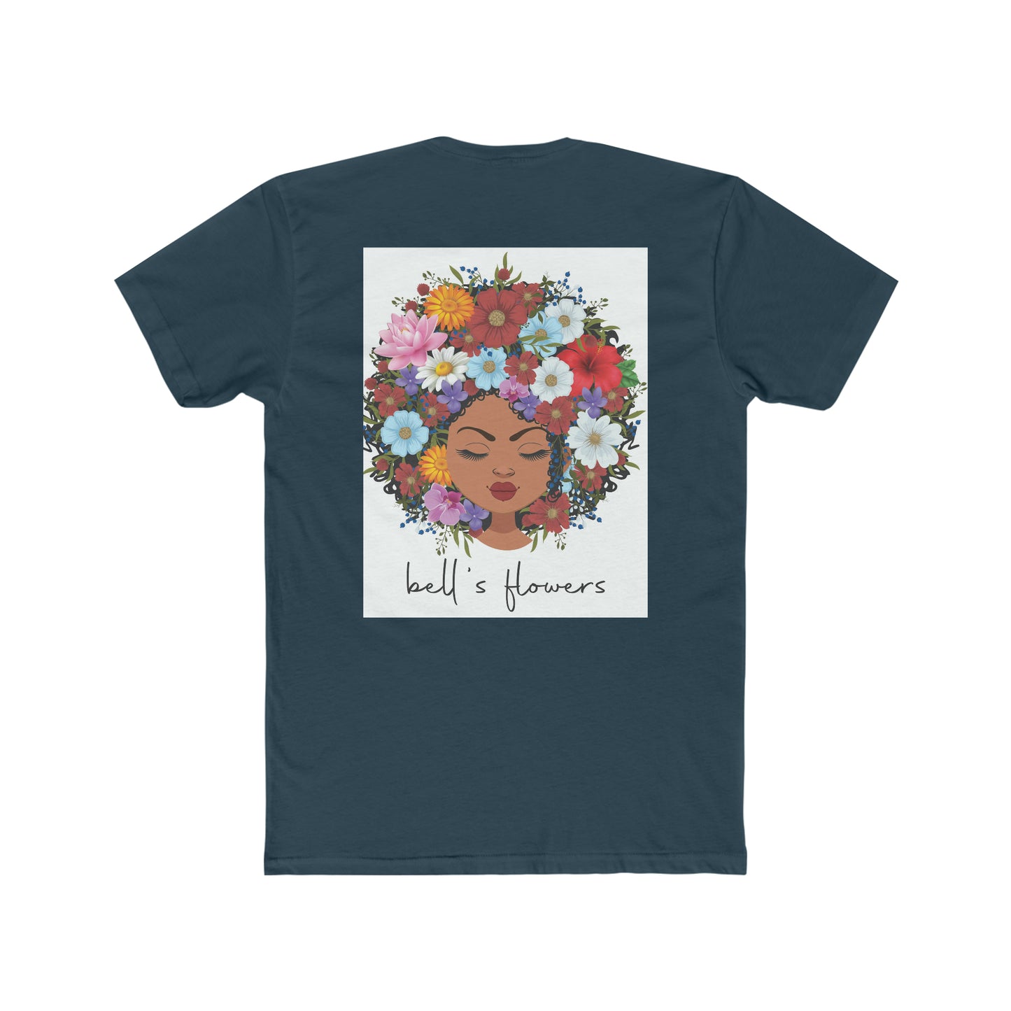 bell's flowers original logo ON BACK