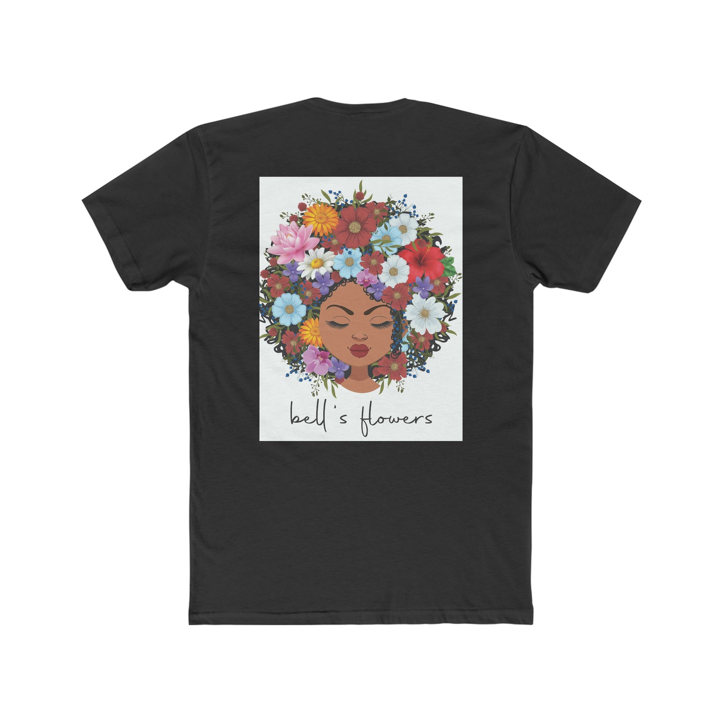 bell's flowers original logo ON BACK