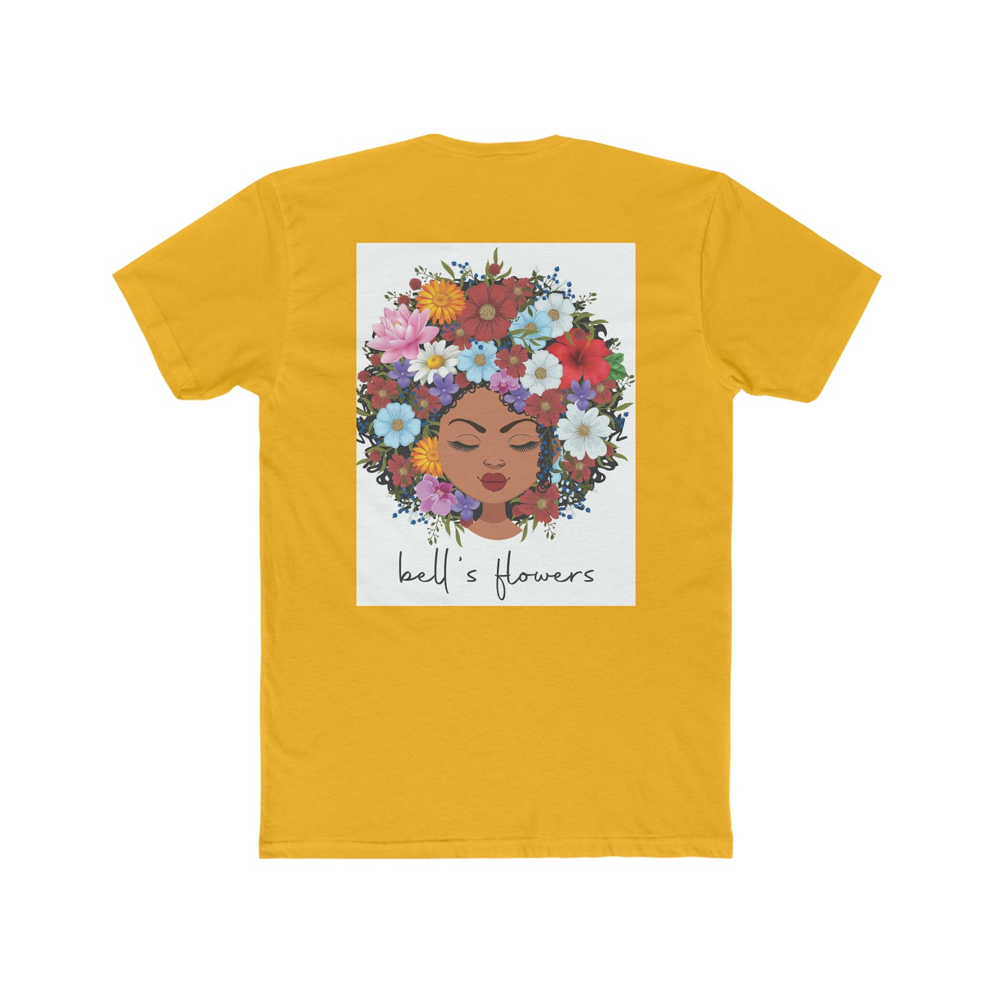 bell's flowers original logo ON BACK