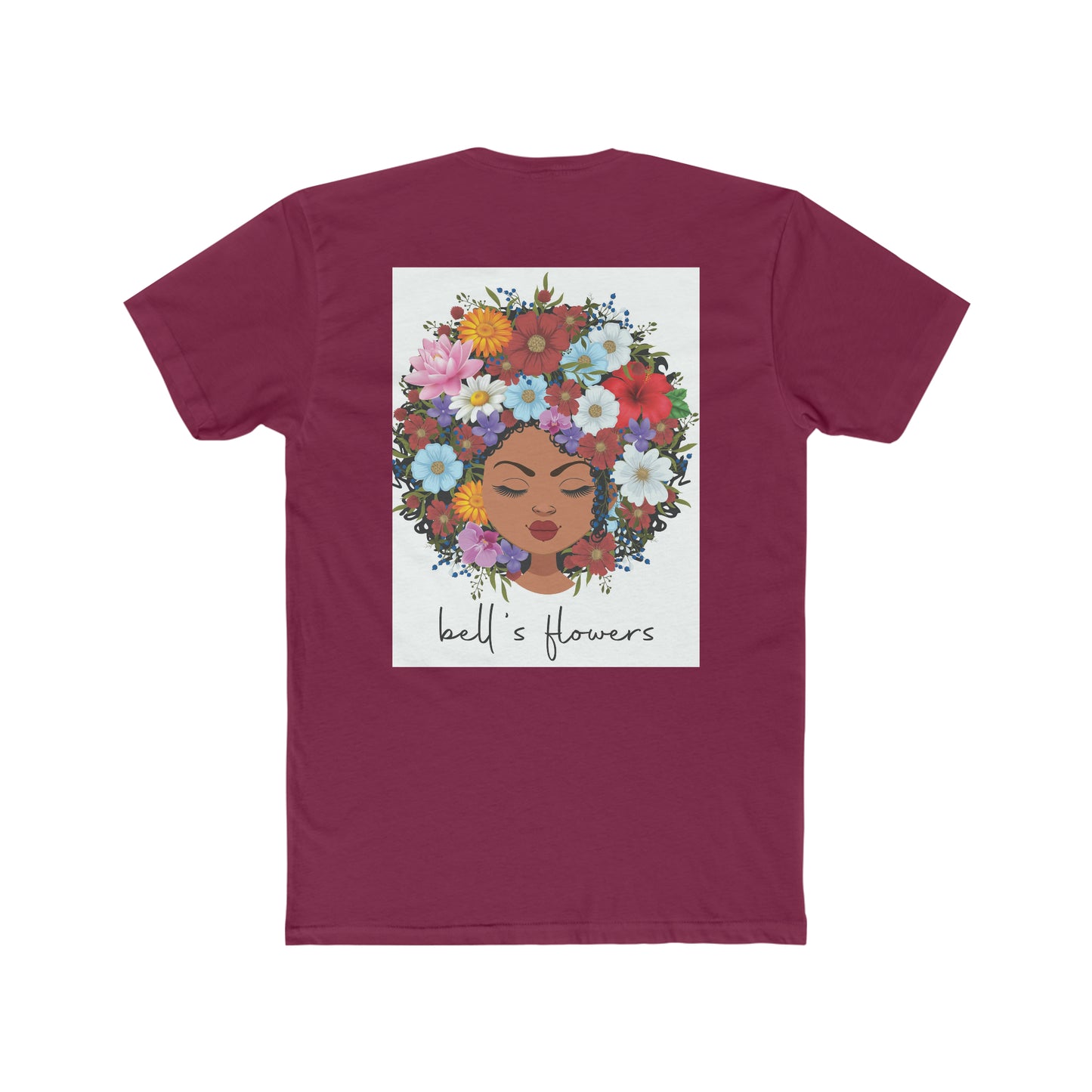 bell's flowers original logo ON BACK