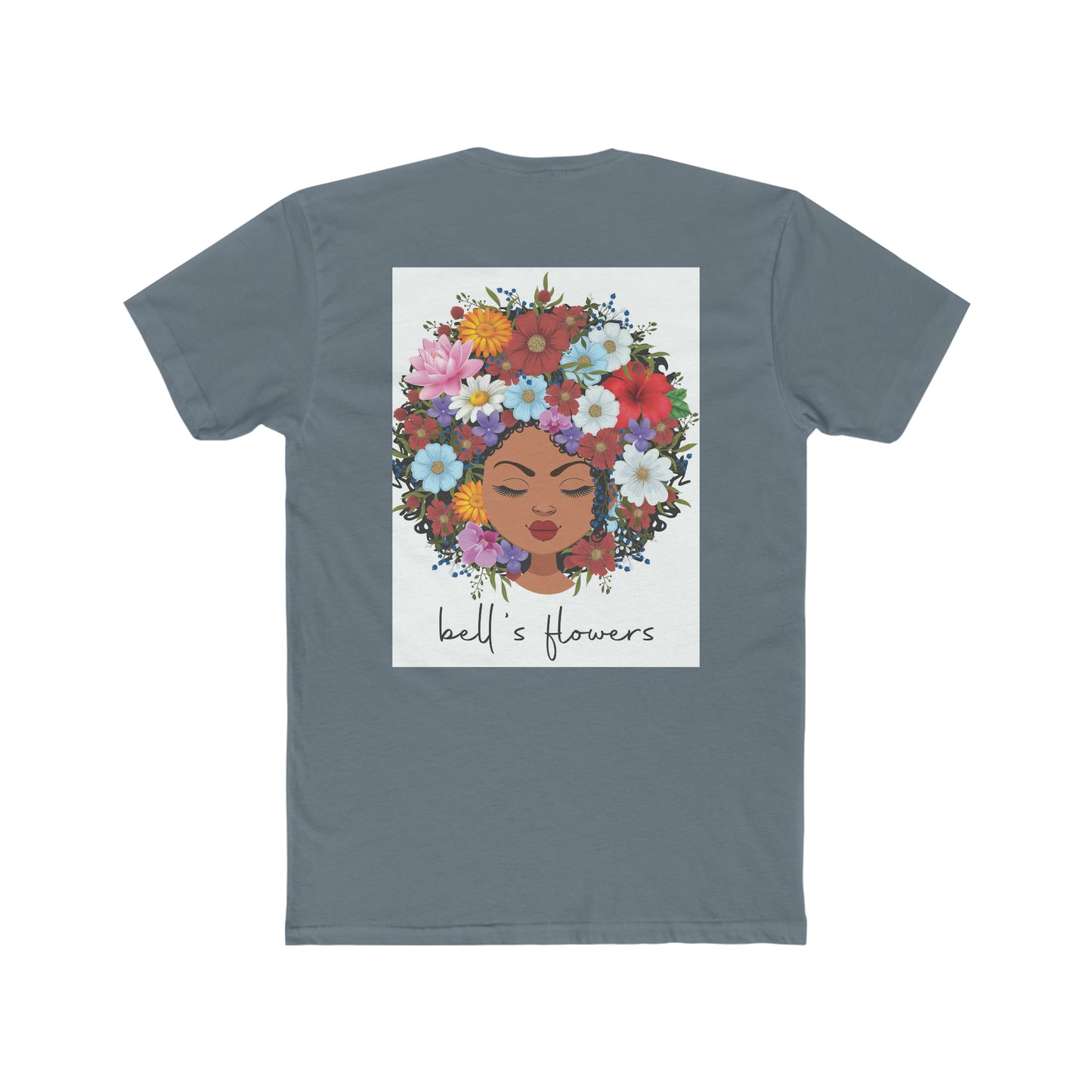 bell's flowers original logo ON BACK