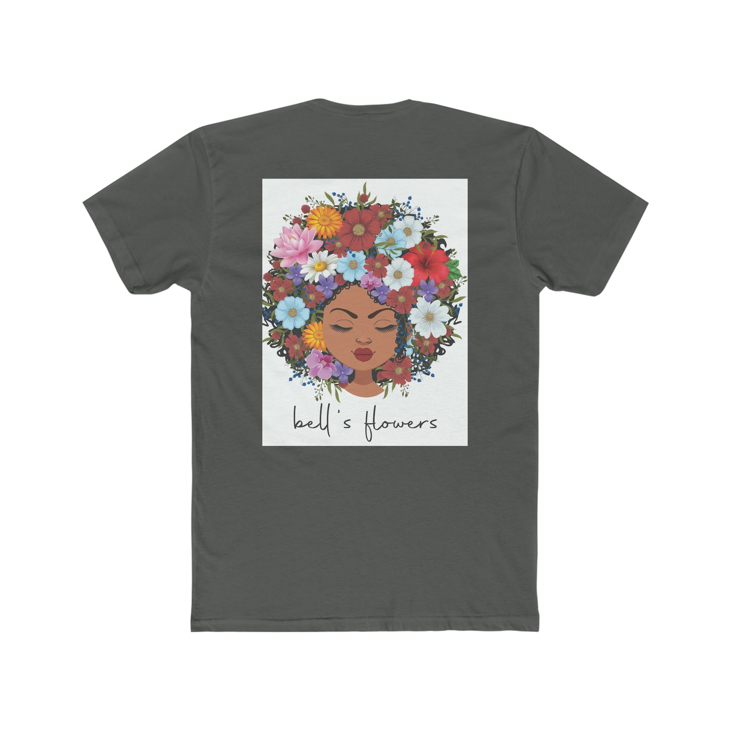 bell's flowers original logo ON BACK