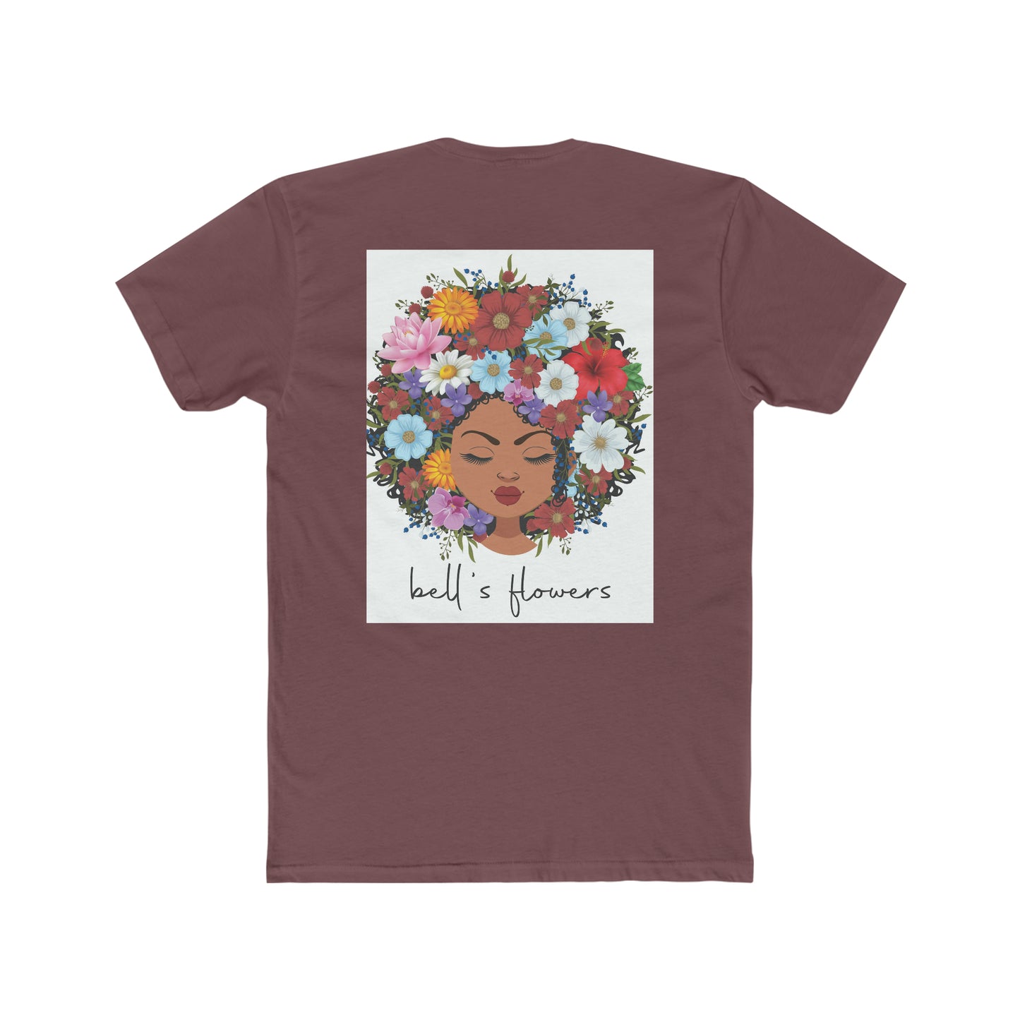 bell's flowers original logo ON BACK