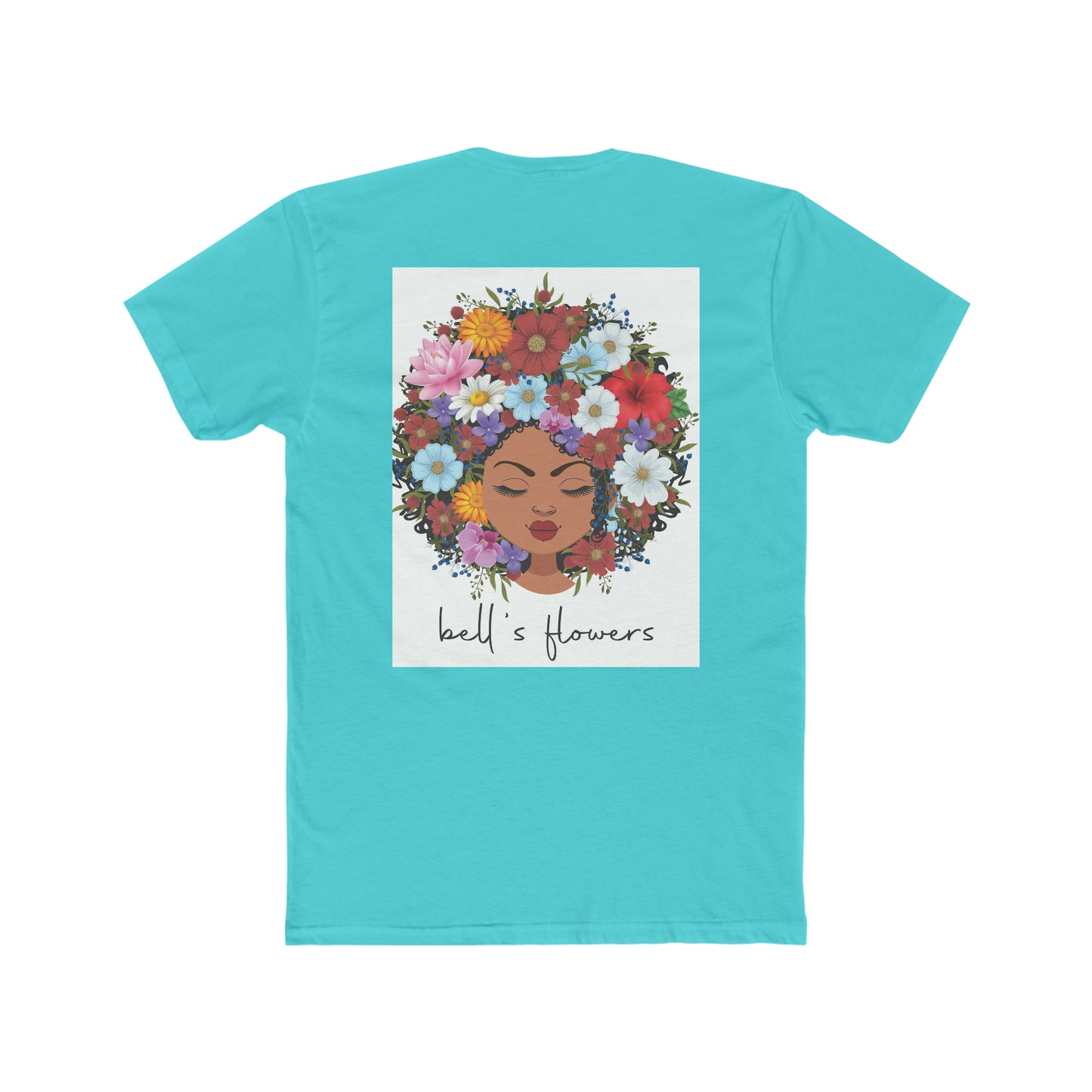 bell's flowers original logo ON BACK