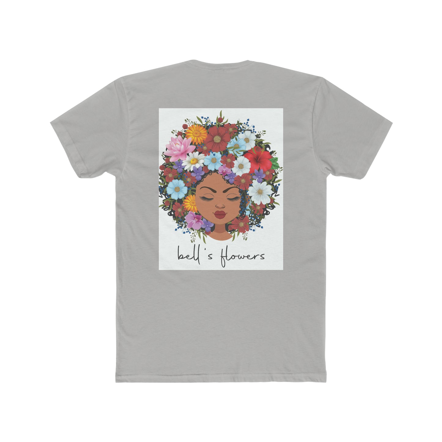 bell's flowers original logo ON BACK