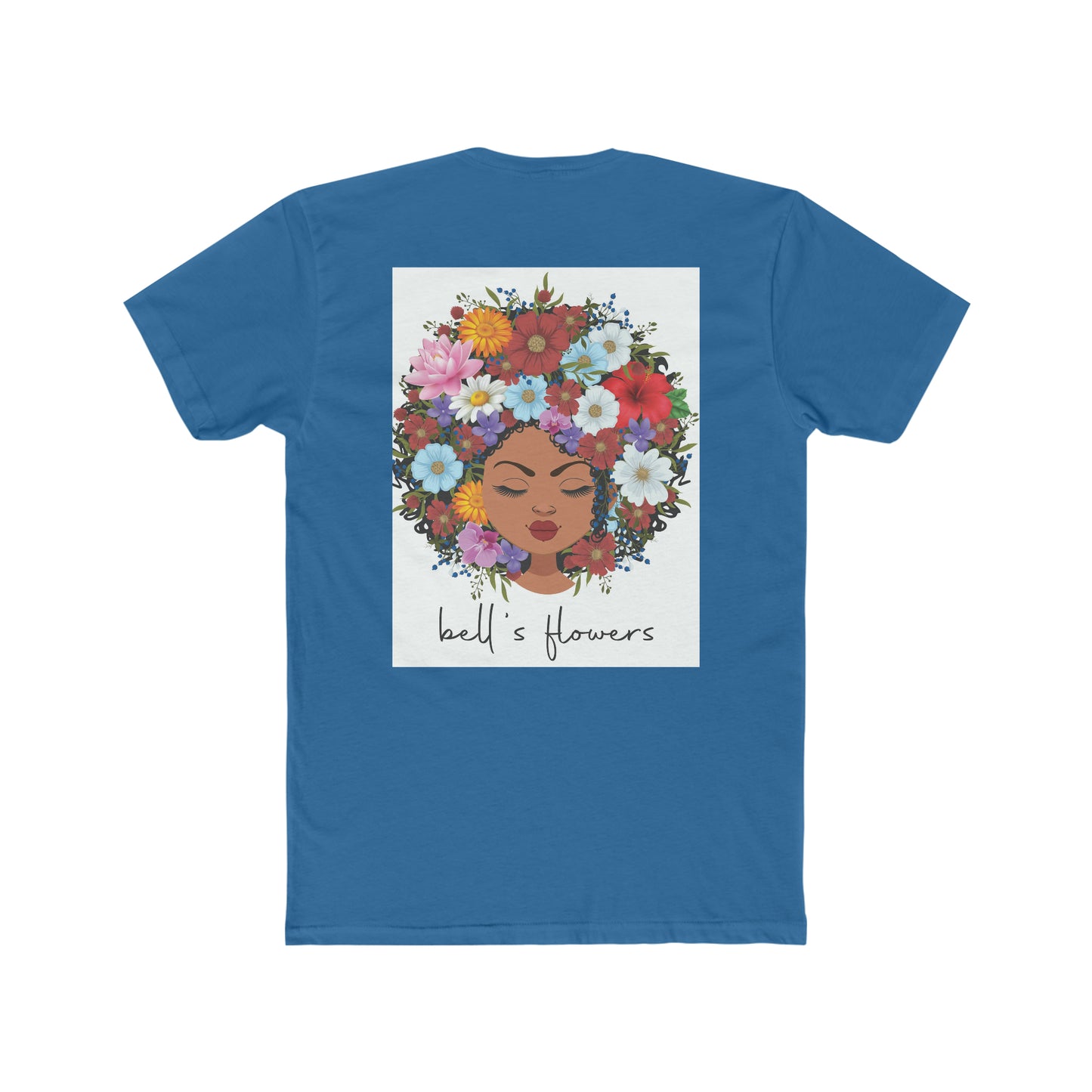 bell's flowers original logo ON BACK