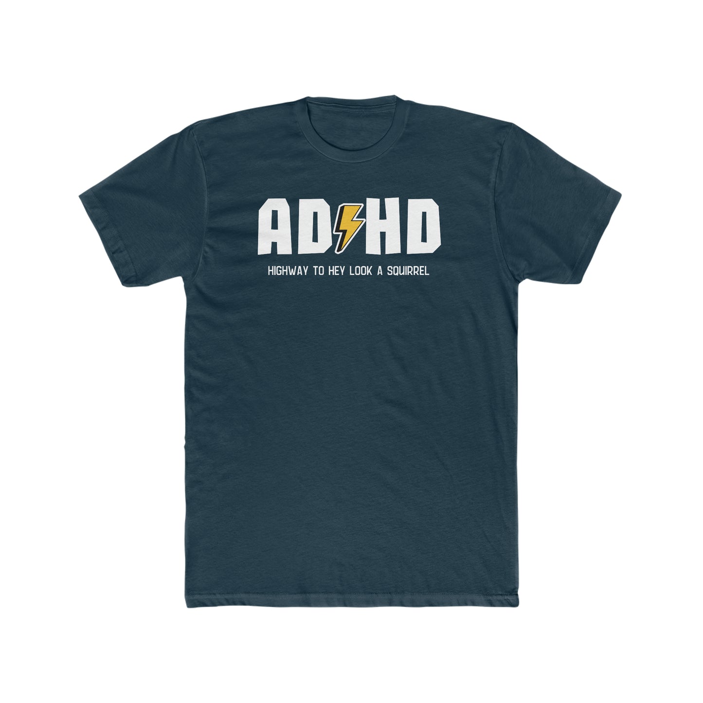 ADHD. Men's Cotton Crew Tee