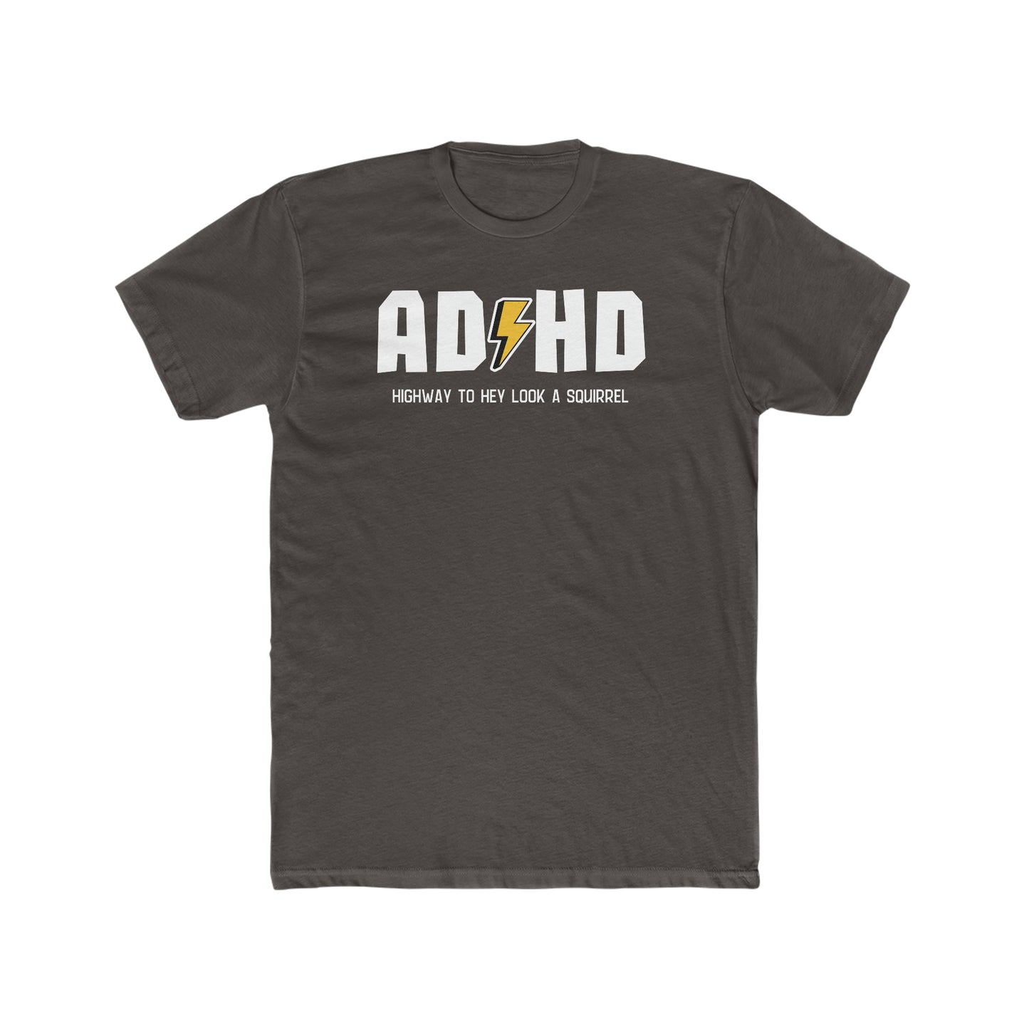 ADHD. Men's Cotton Crew Tee
