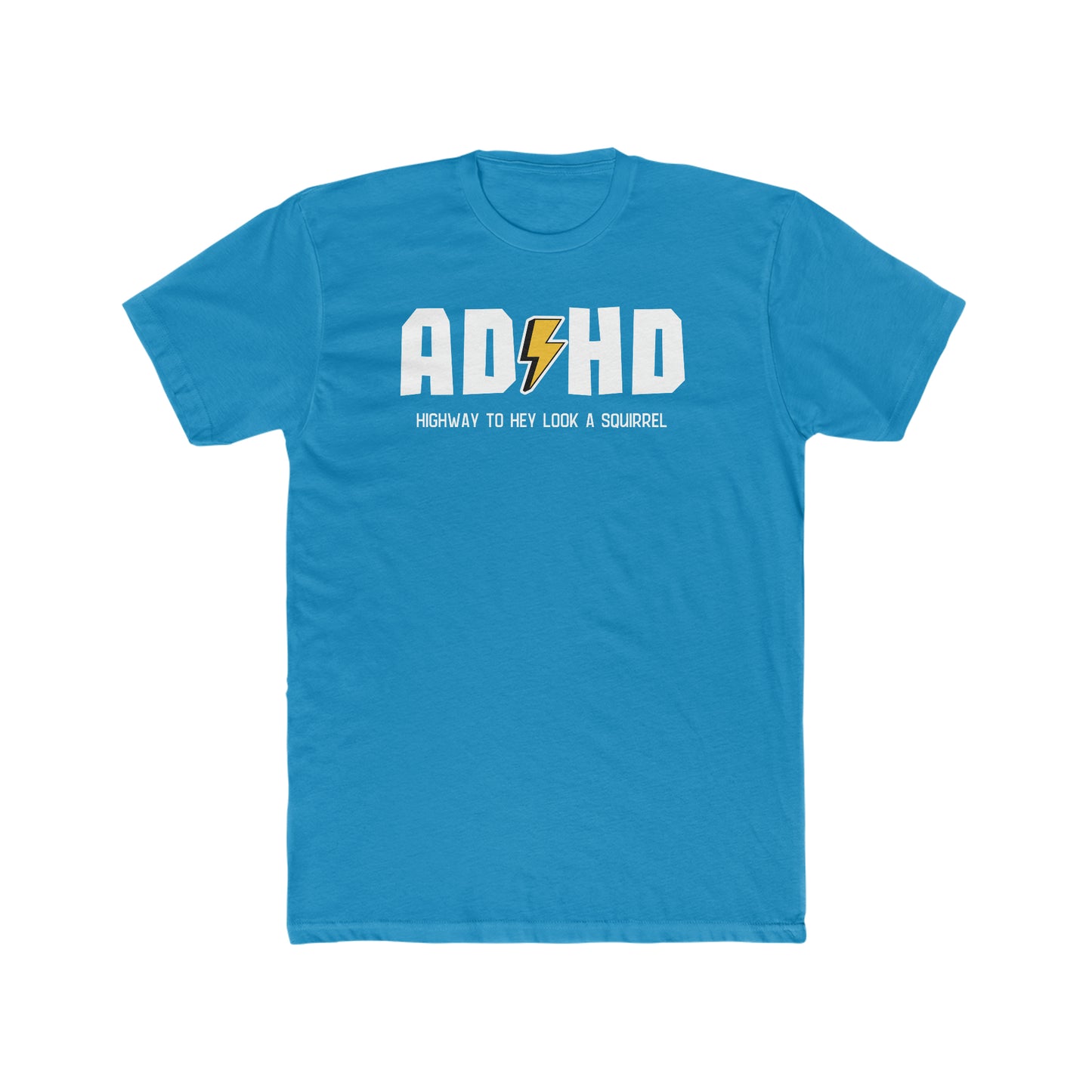 ADHD. Men's Cotton Crew Tee