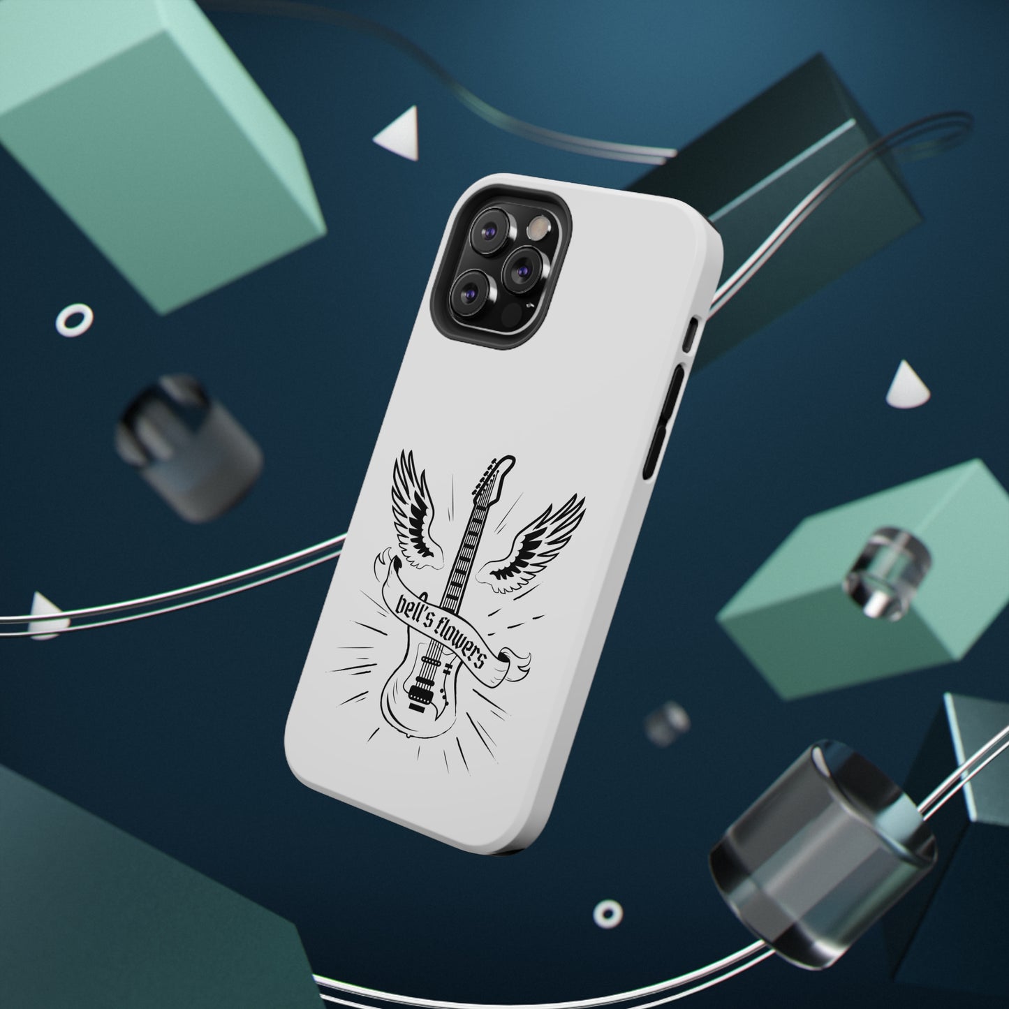bell’s flowers Rock With Wings Phone Case