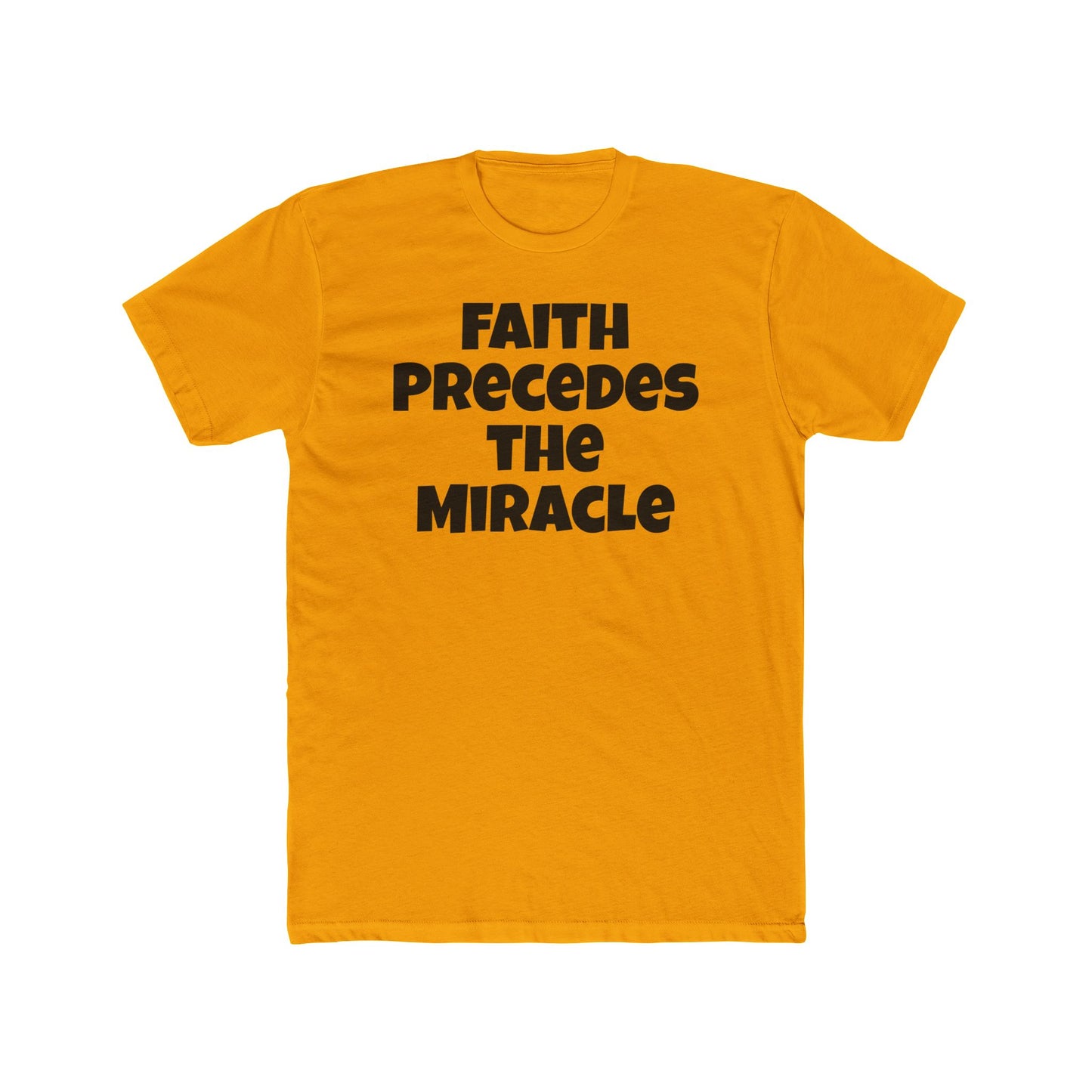 Faith Precedes the Miracle