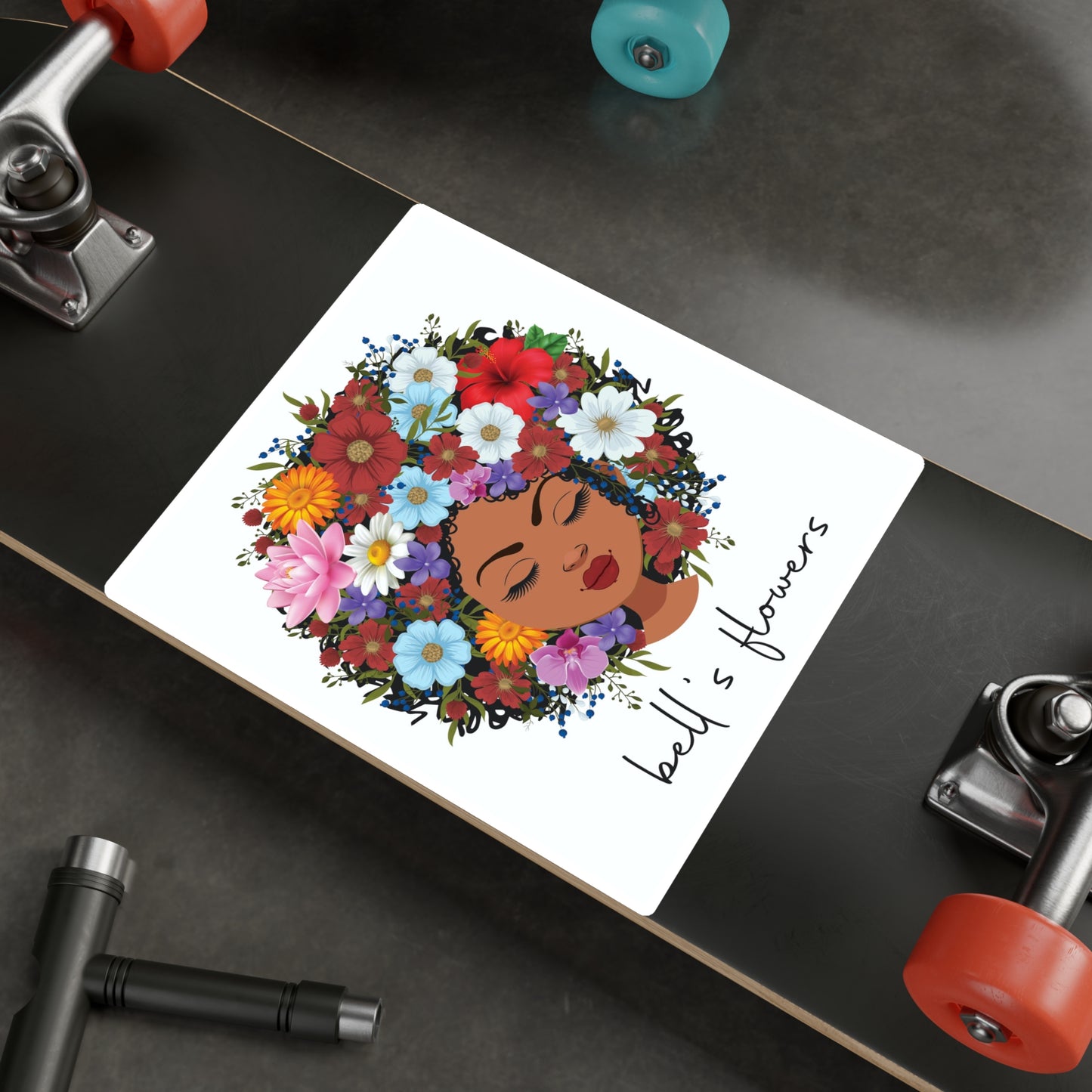 bell's flowers Original Logo Decals