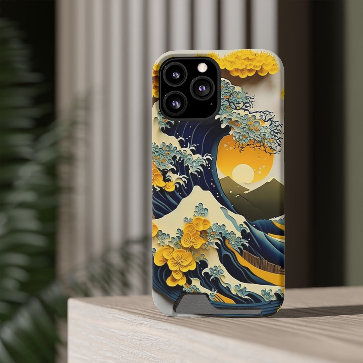 The Tourist White Phone Case With Card Holder