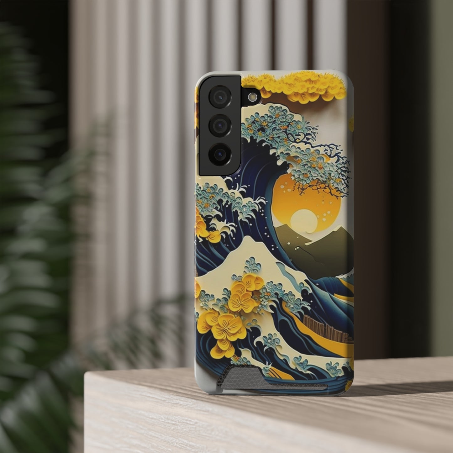 The Tourist White Phone Case With Card Holder