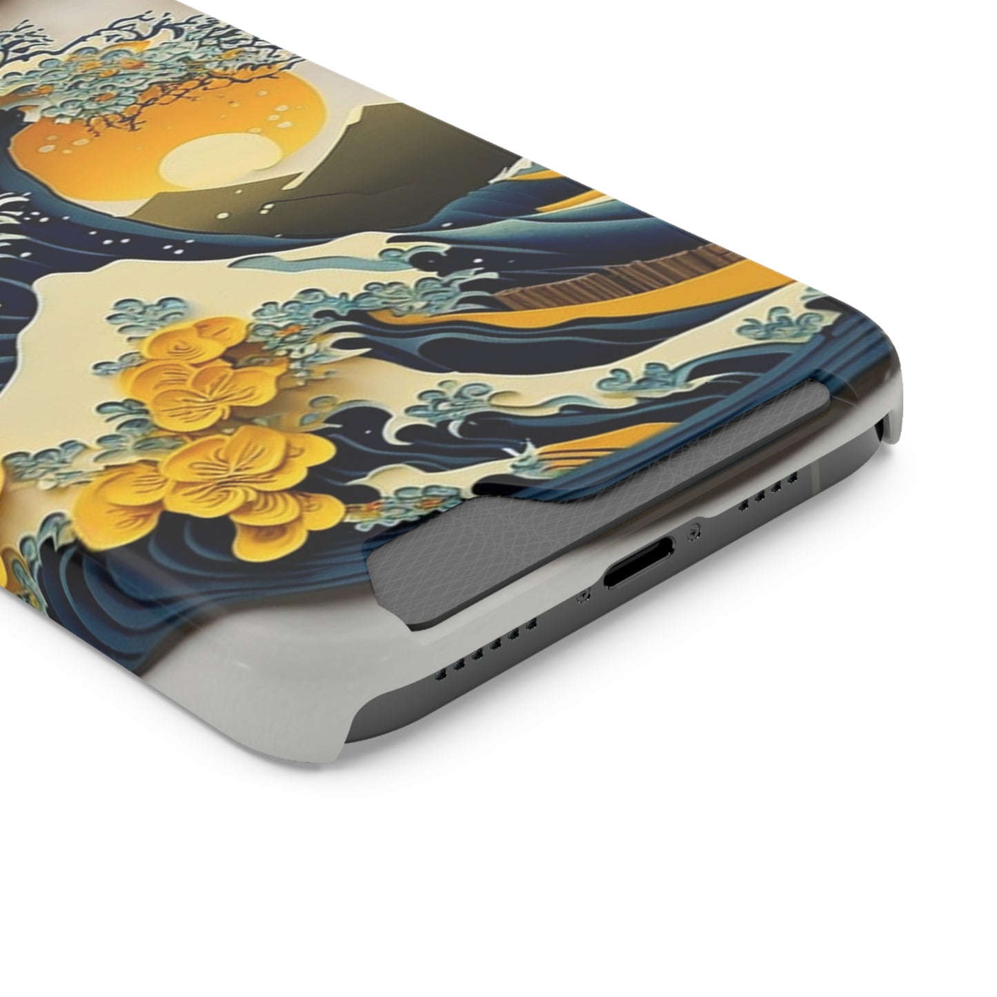 The Tourist White Phone Case With Card Holder
