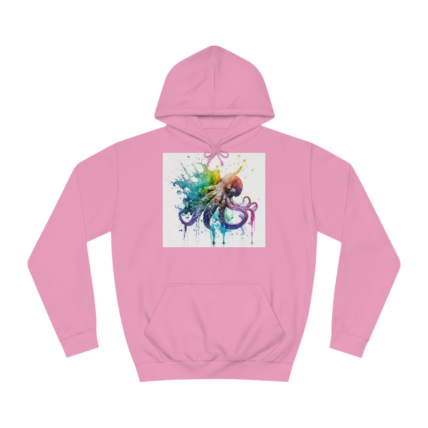 Octopus Drip Paint Hoodie