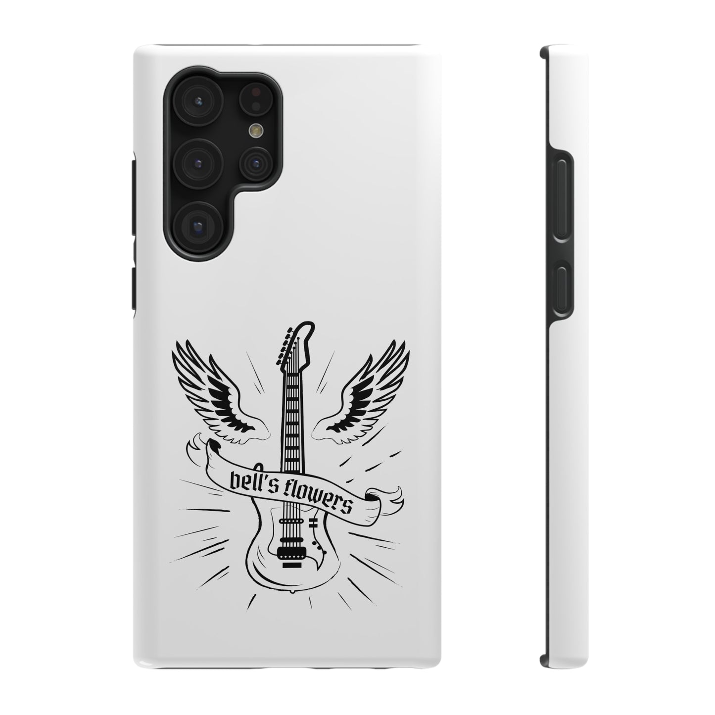 bell’s flowers Rock With Wings Phone Case