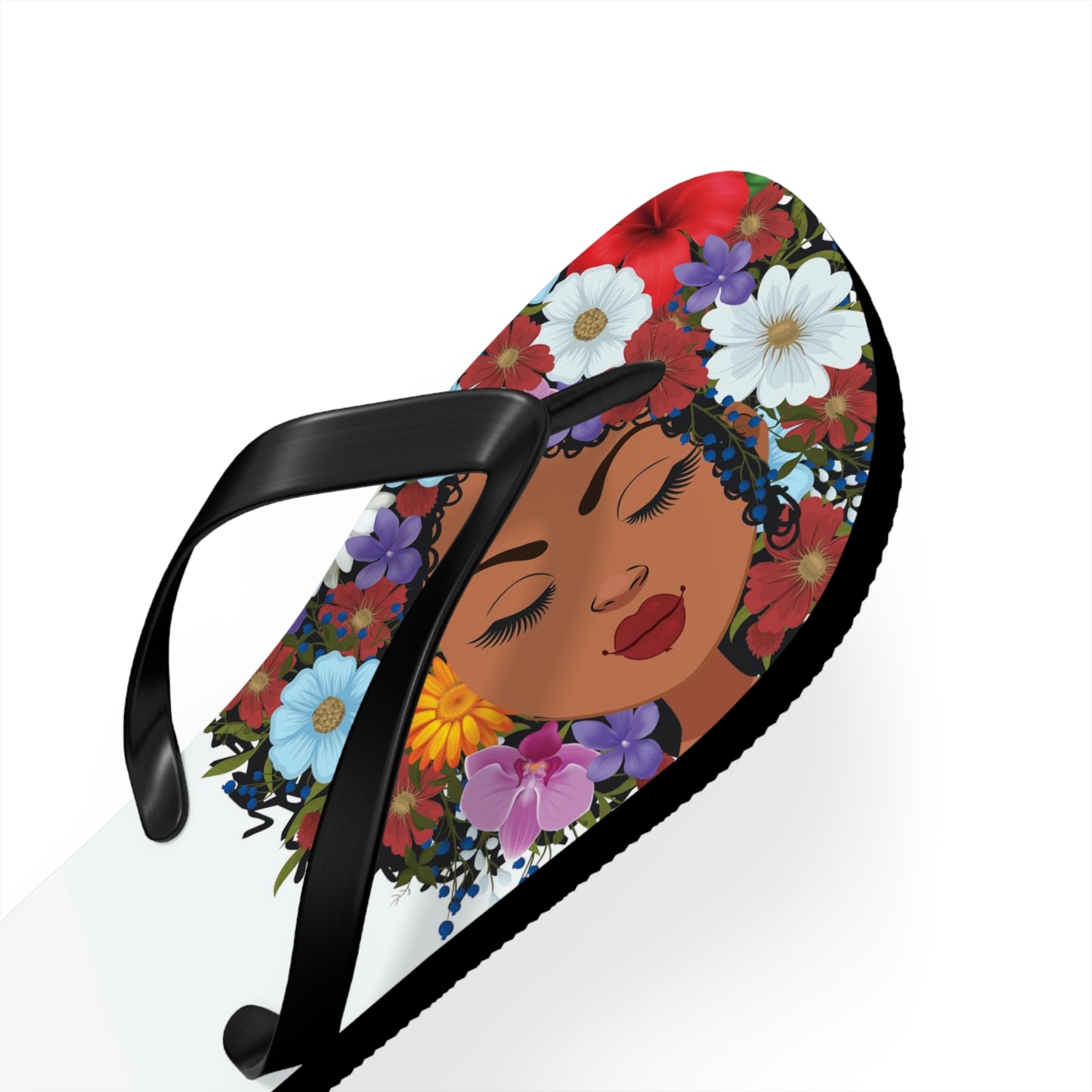 bell's flowers Original Logo Flip Flops