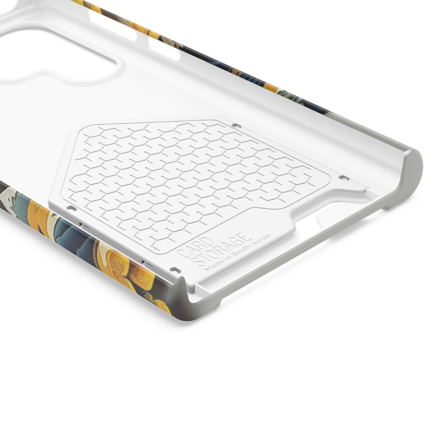 The Tourist White Phone Case With Card Holder
