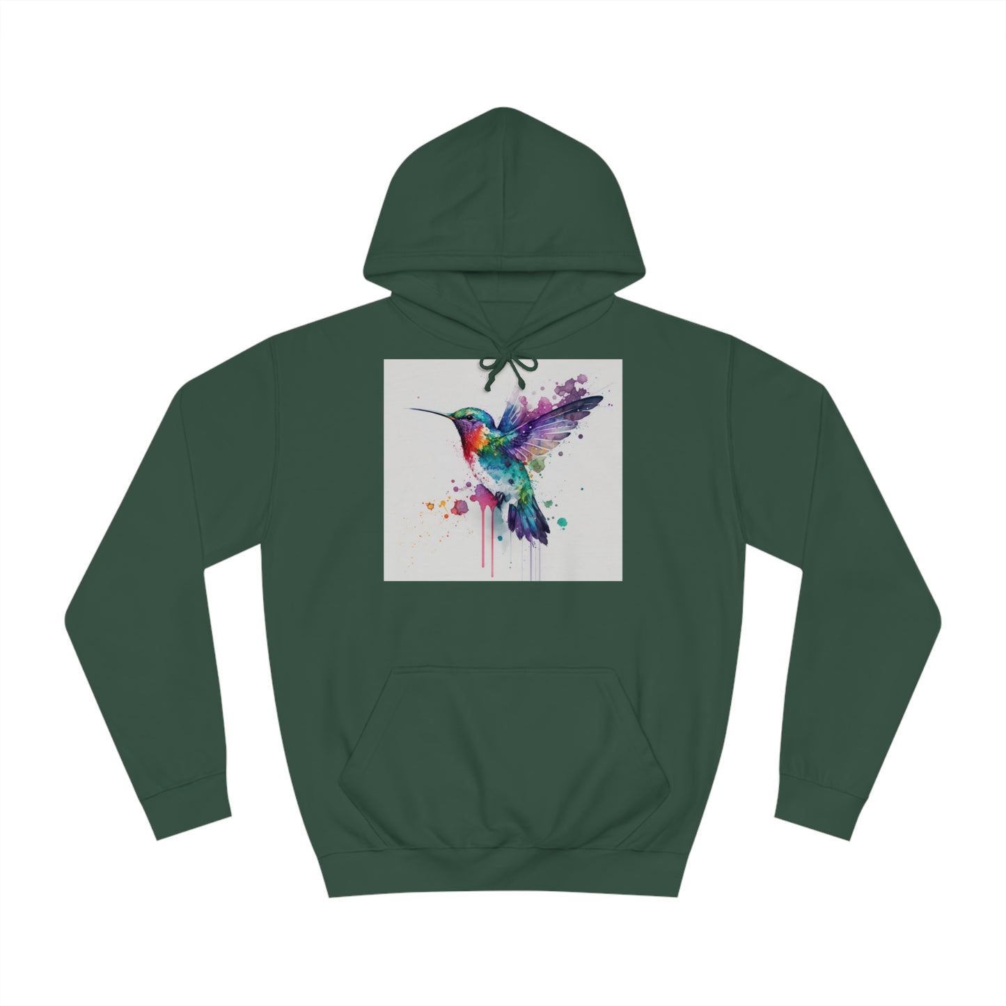 Hummingbird Watercolor Hoodie