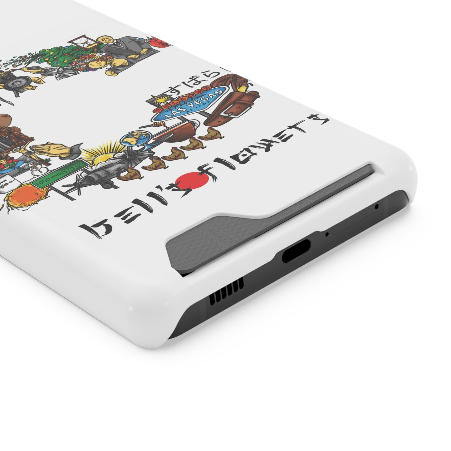 bell's flowers Album C original Phone Case With Card Holder