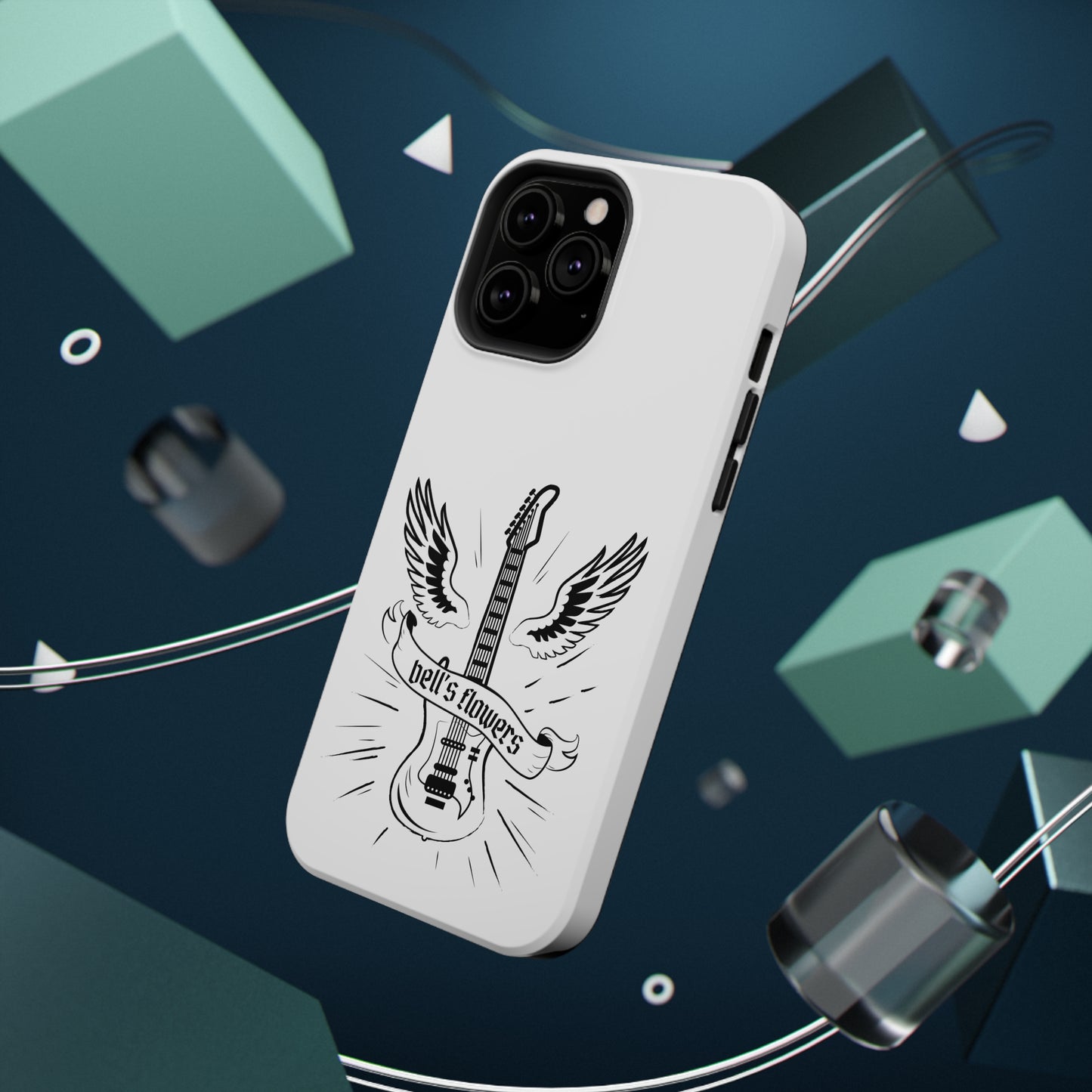 bell’s flowers Rock With Wings Phone Case
