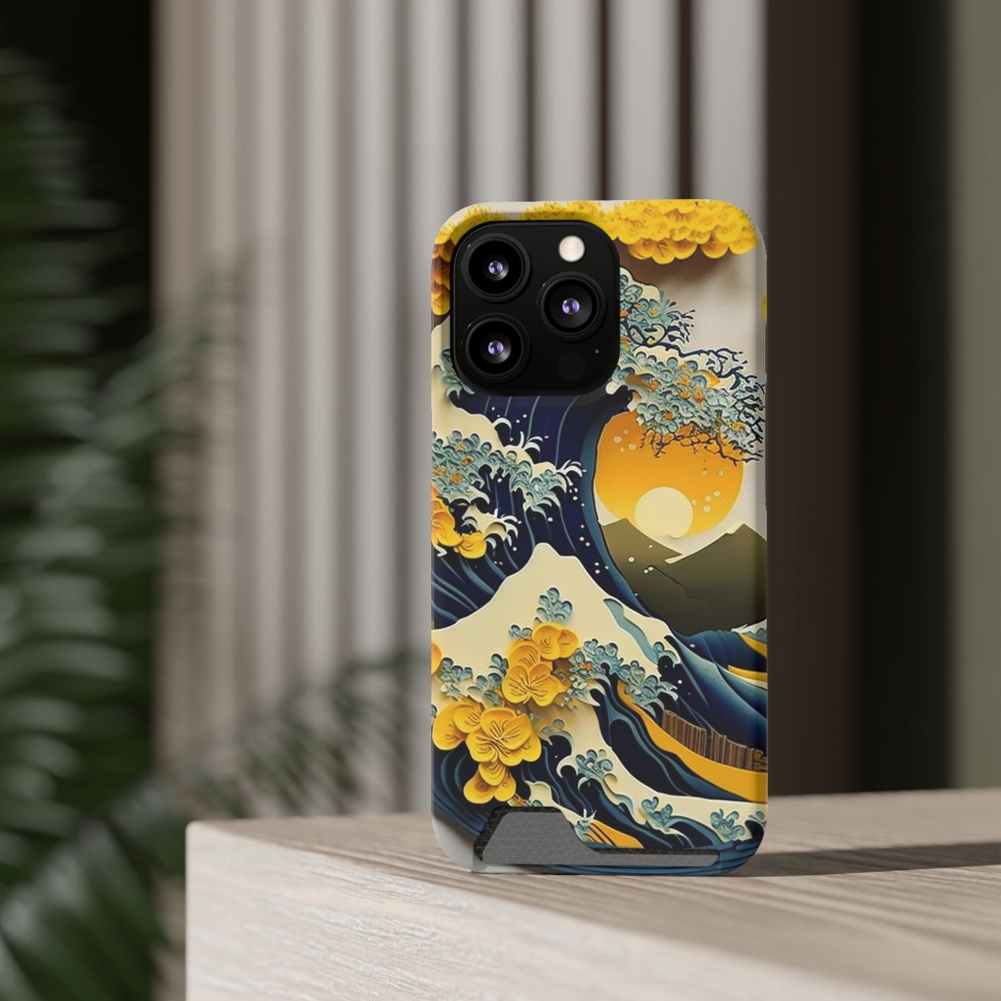 The Tourist White Phone Case With Card Holder