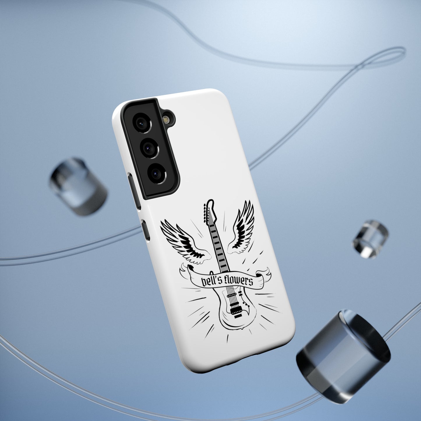 bell’s flowers Rock With Wings Phone Case