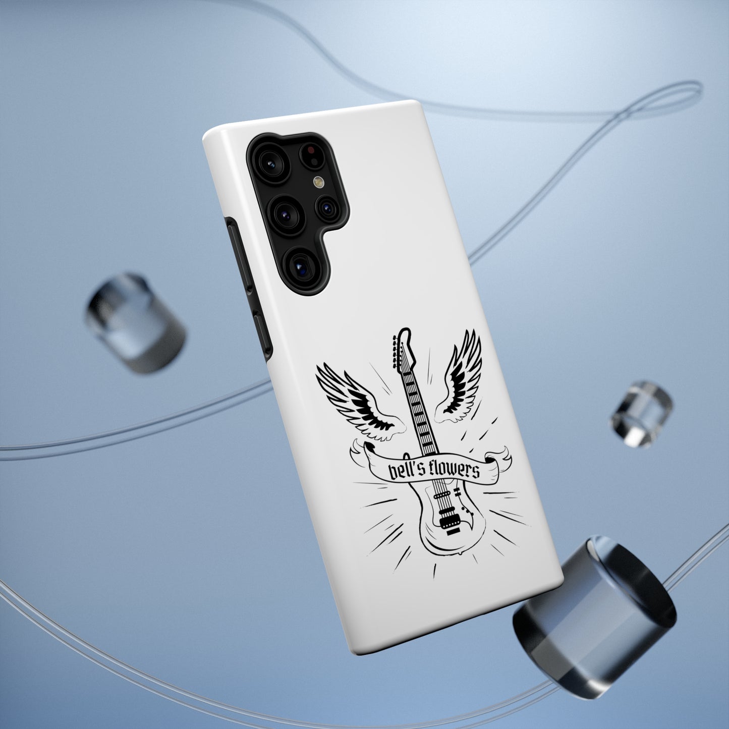 bell’s flowers Rock With Wings Phone Case