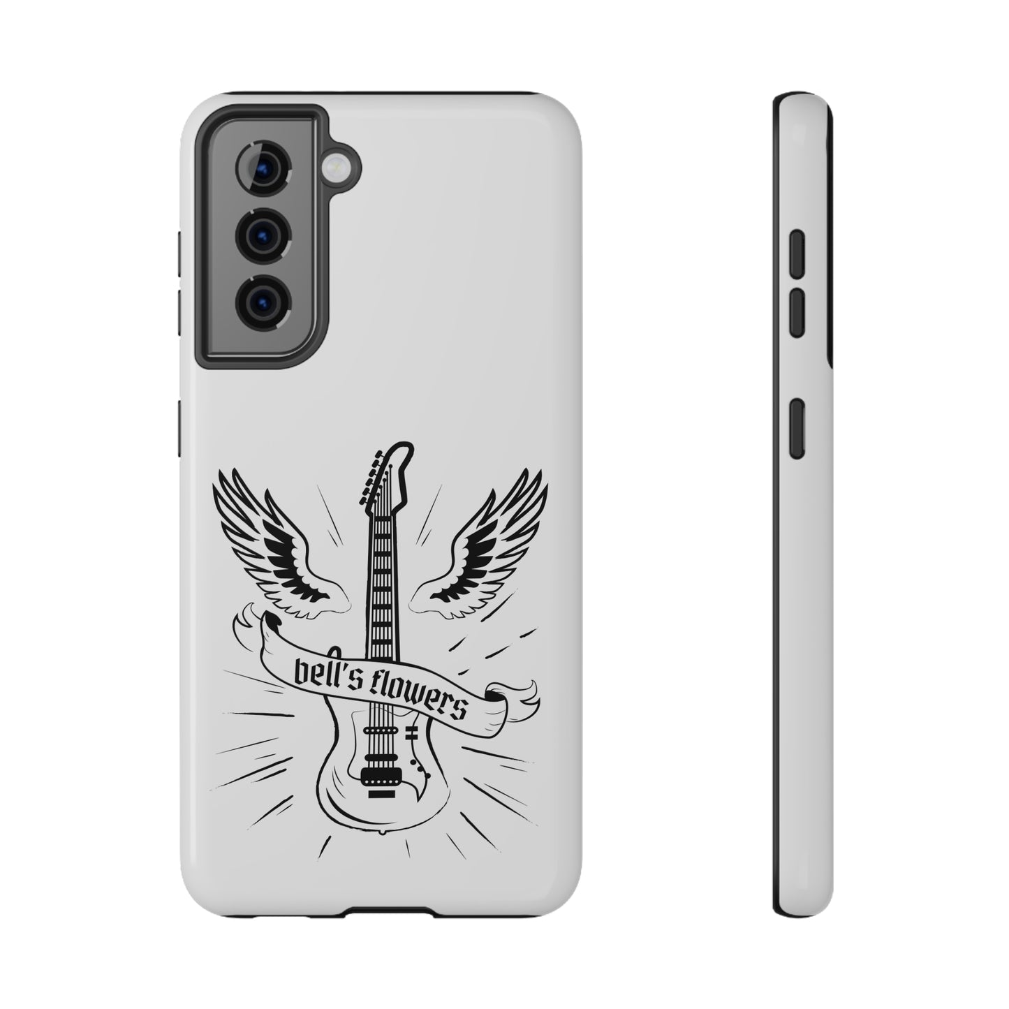 bell’s flowers Rock With Wings Phone Case