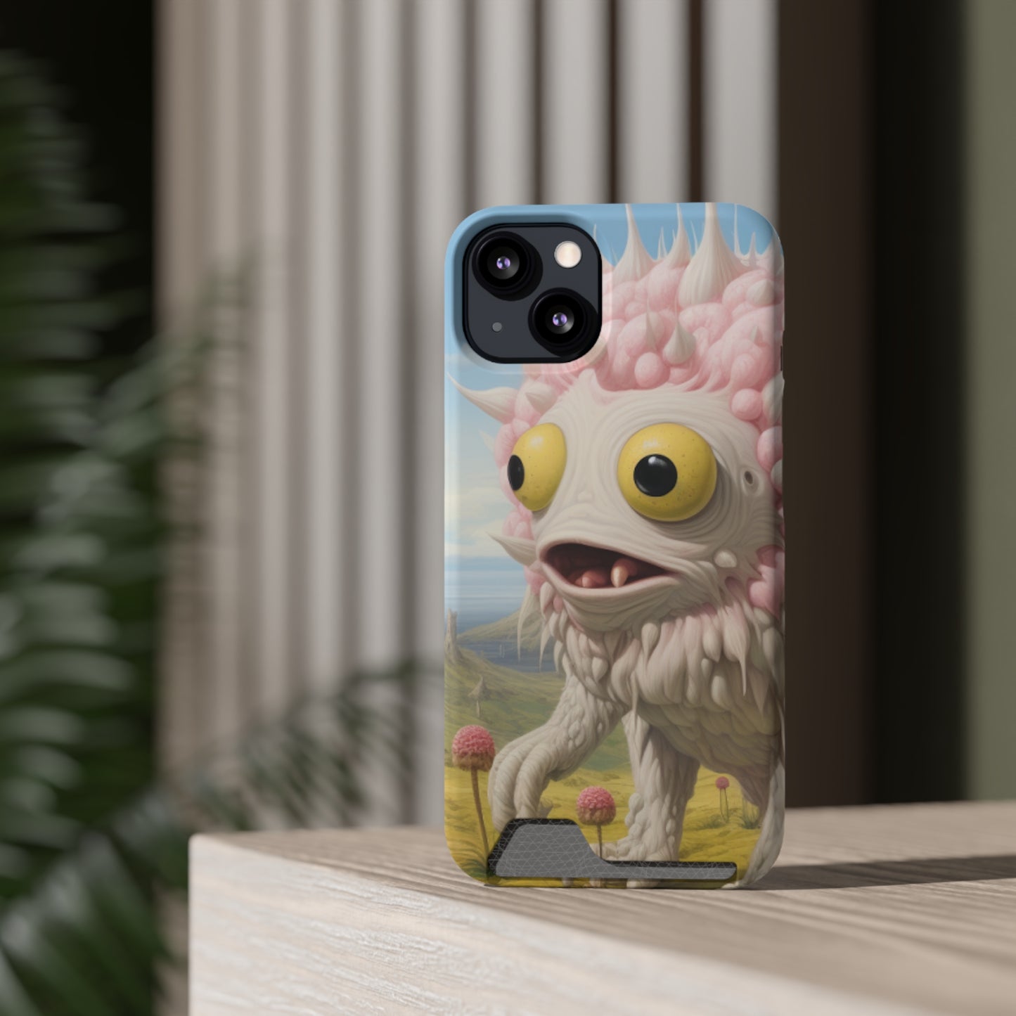 Snuffleupagus 2 Phone Case With Card Holder
