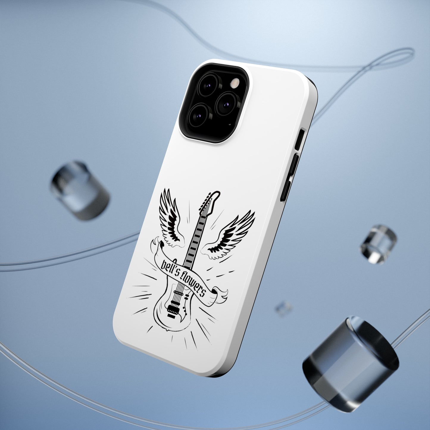 bell’s flowers Rock With Wings Phone Case