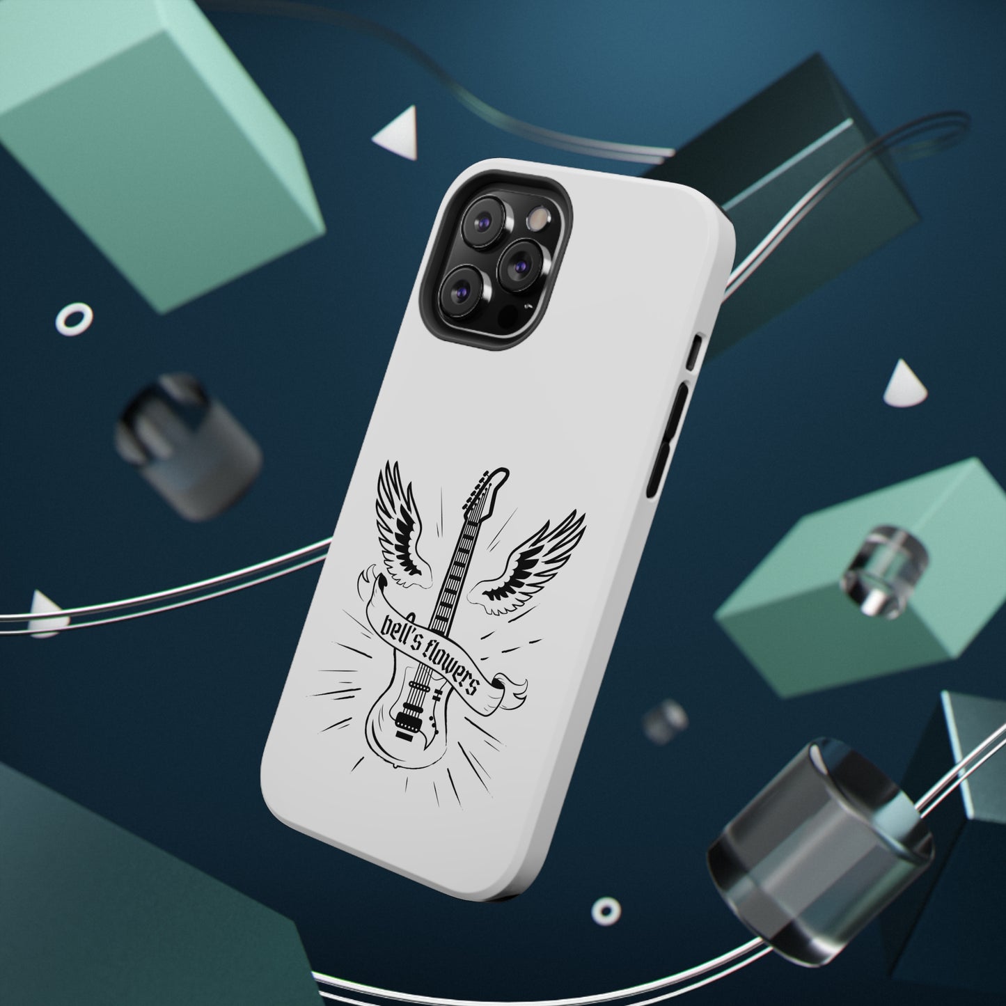 bell’s flowers Rock With Wings Phone Case
