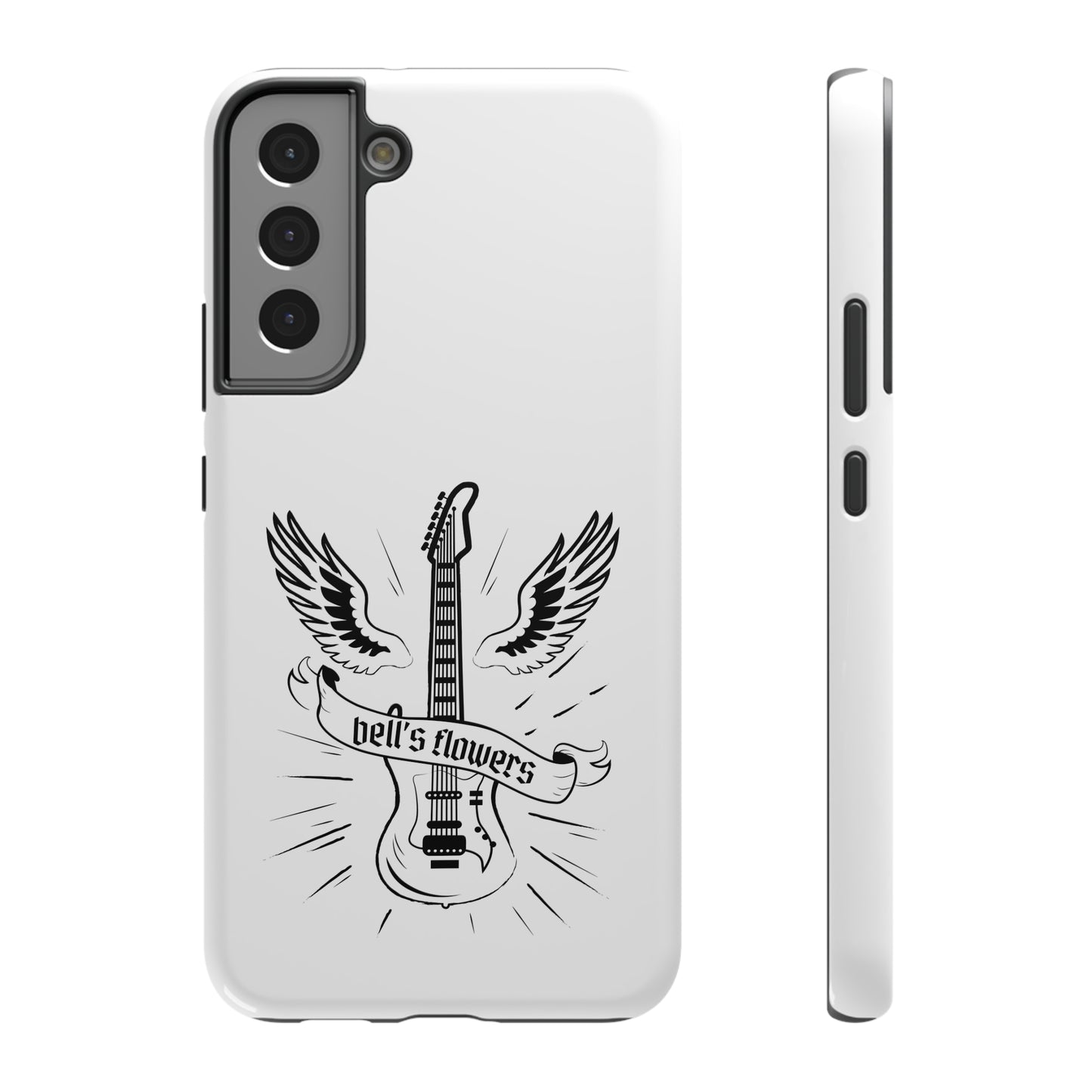 bell’s flowers Rock With Wings Phone Case