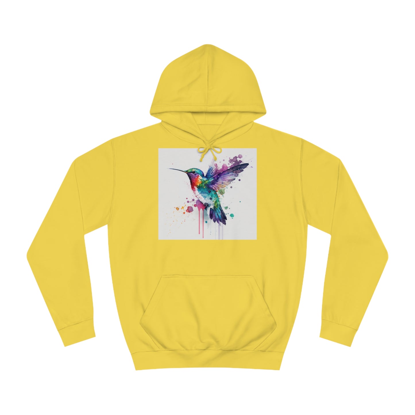Hummingbird Watercolor Hoodie