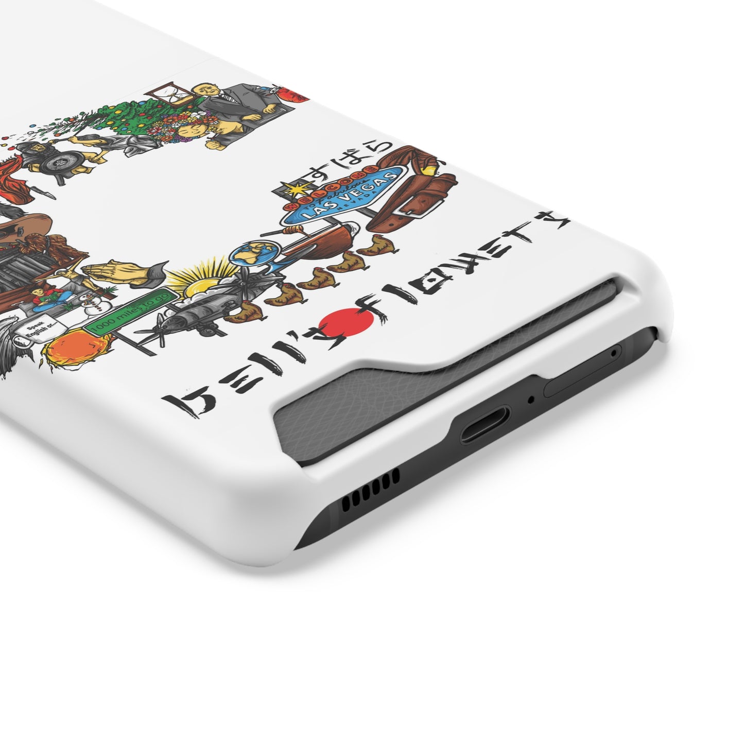 bell's flowers Album C original Phone Case With Card Holder