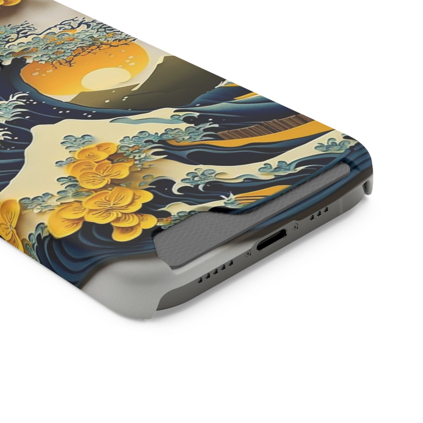 The Tourist White Phone Case With Card Holder