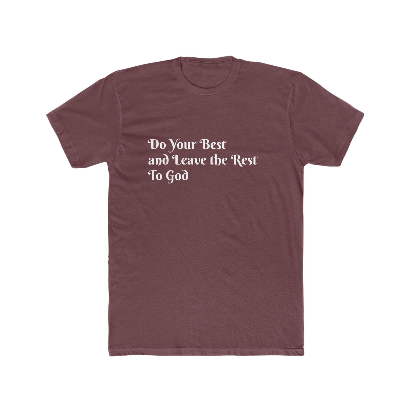 Do Your Best Men's Cotton Crew Tee
