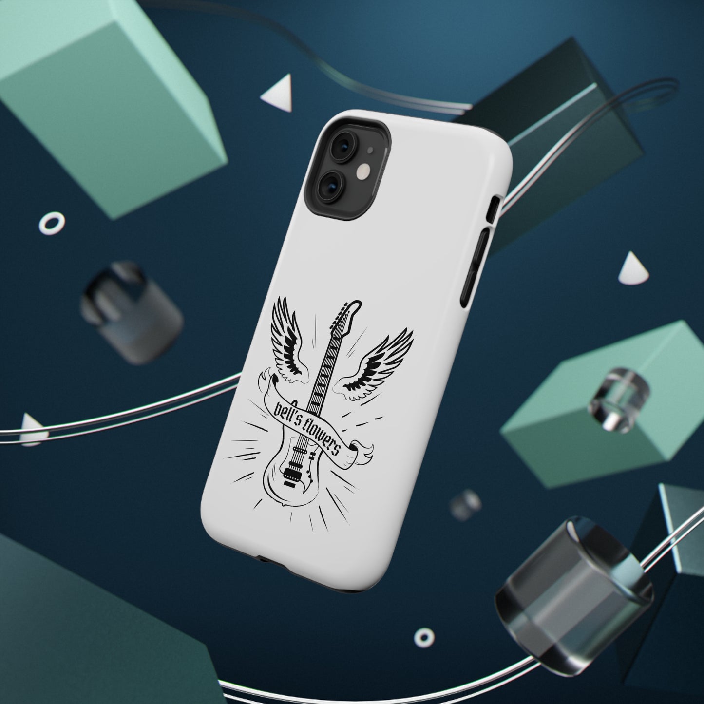bell’s flowers Rock With Wings Phone Case