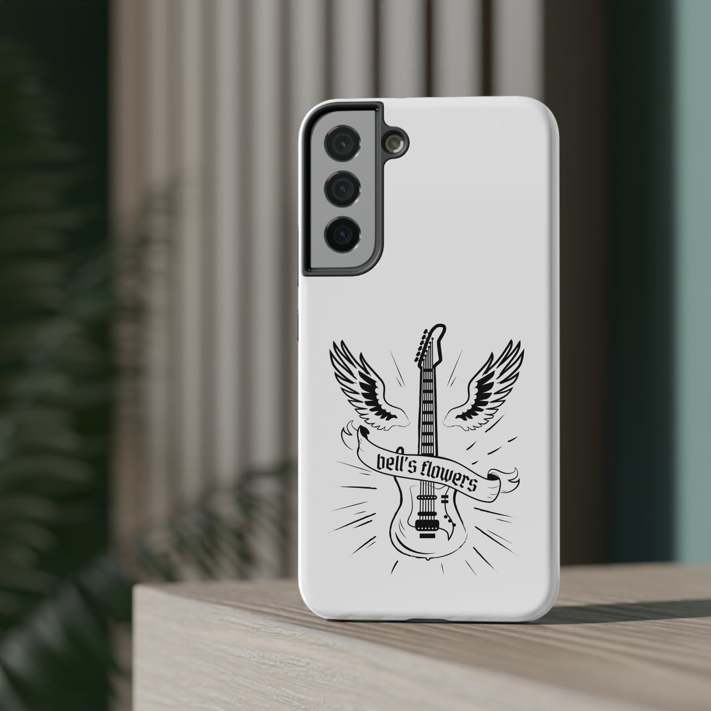 bell’s flowers Rock With Wings Phone Case