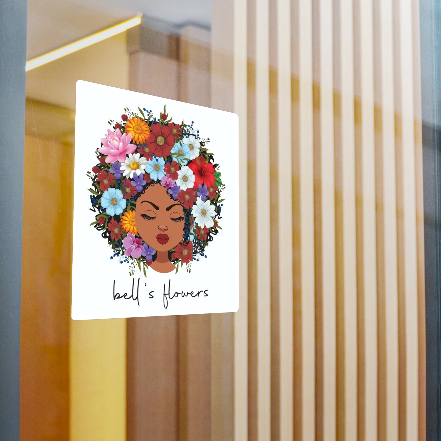 bell's flowers Original Logo Decals
