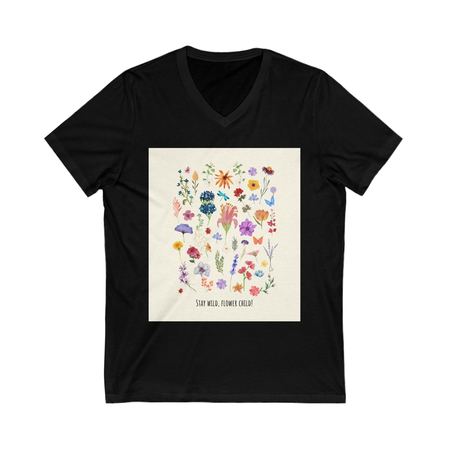 Stay Wild V-Neck Tee