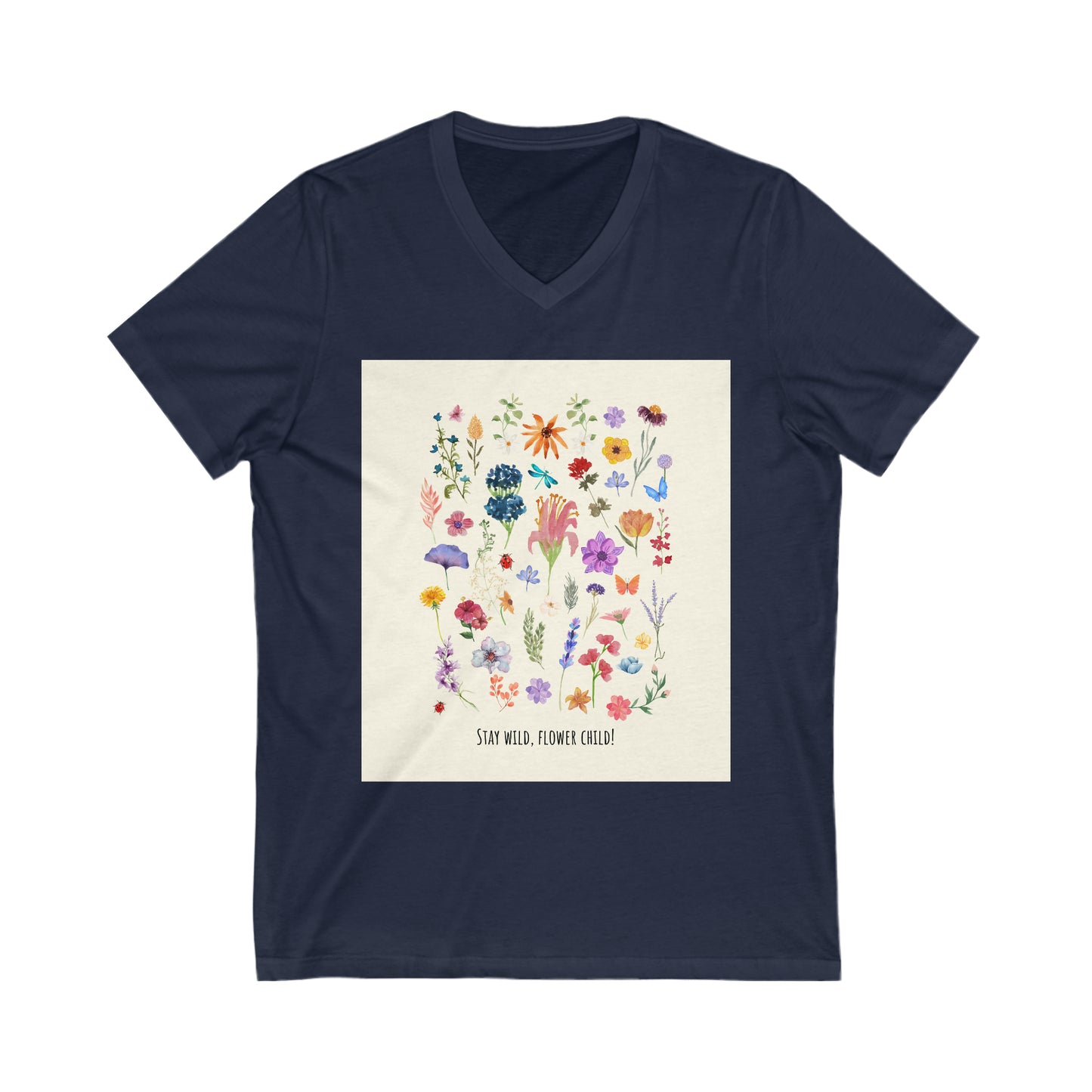 Stay Wild V-Neck Tee