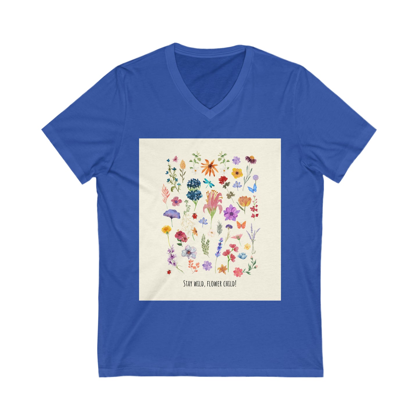 Stay Wild V-Neck Tee