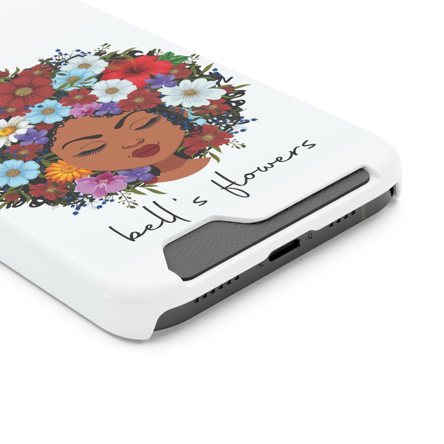bell's flowers Original Logo Phone Case With Card Holder