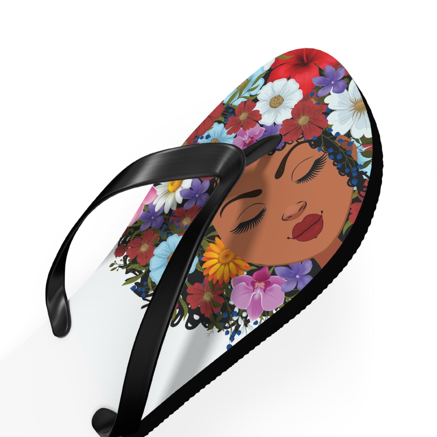 bell's flowers Original Logo Flip Flops