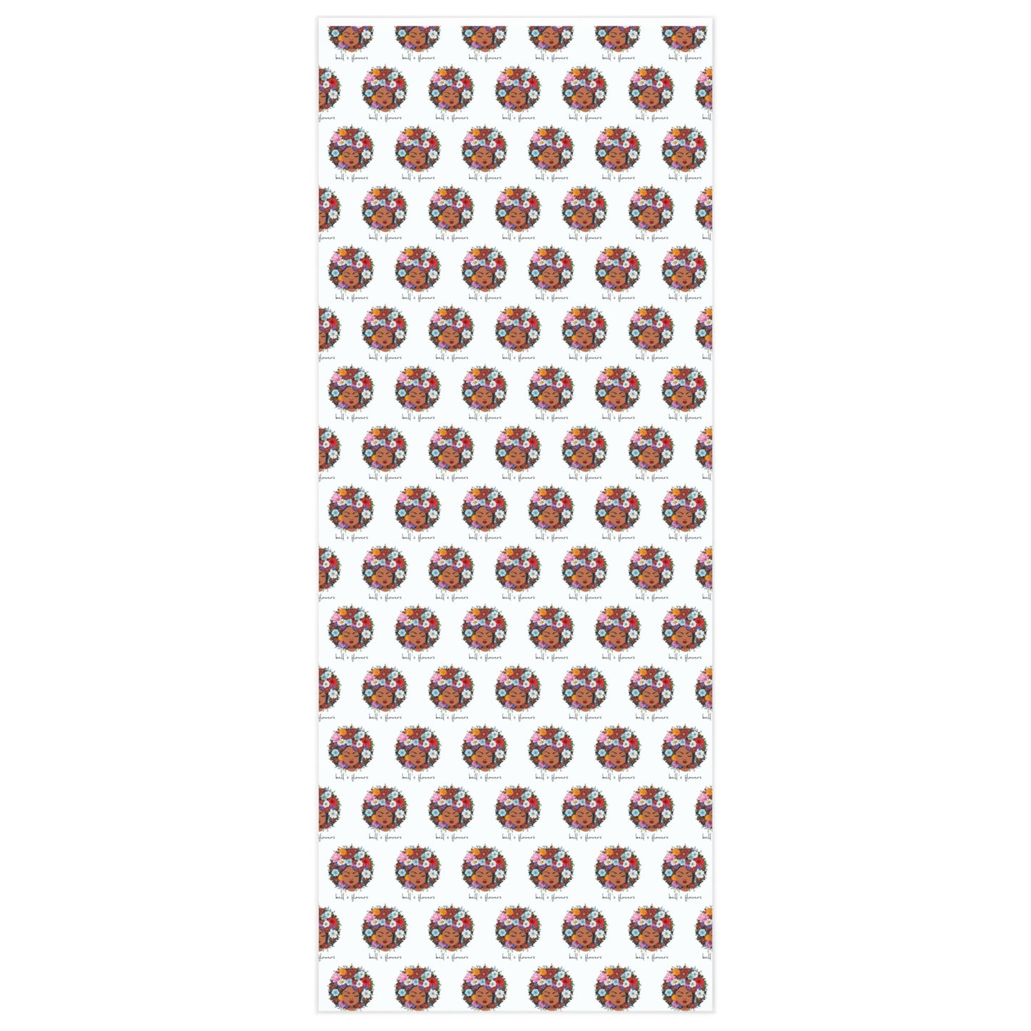 bell's flowers Original Logo Wrapping Paper