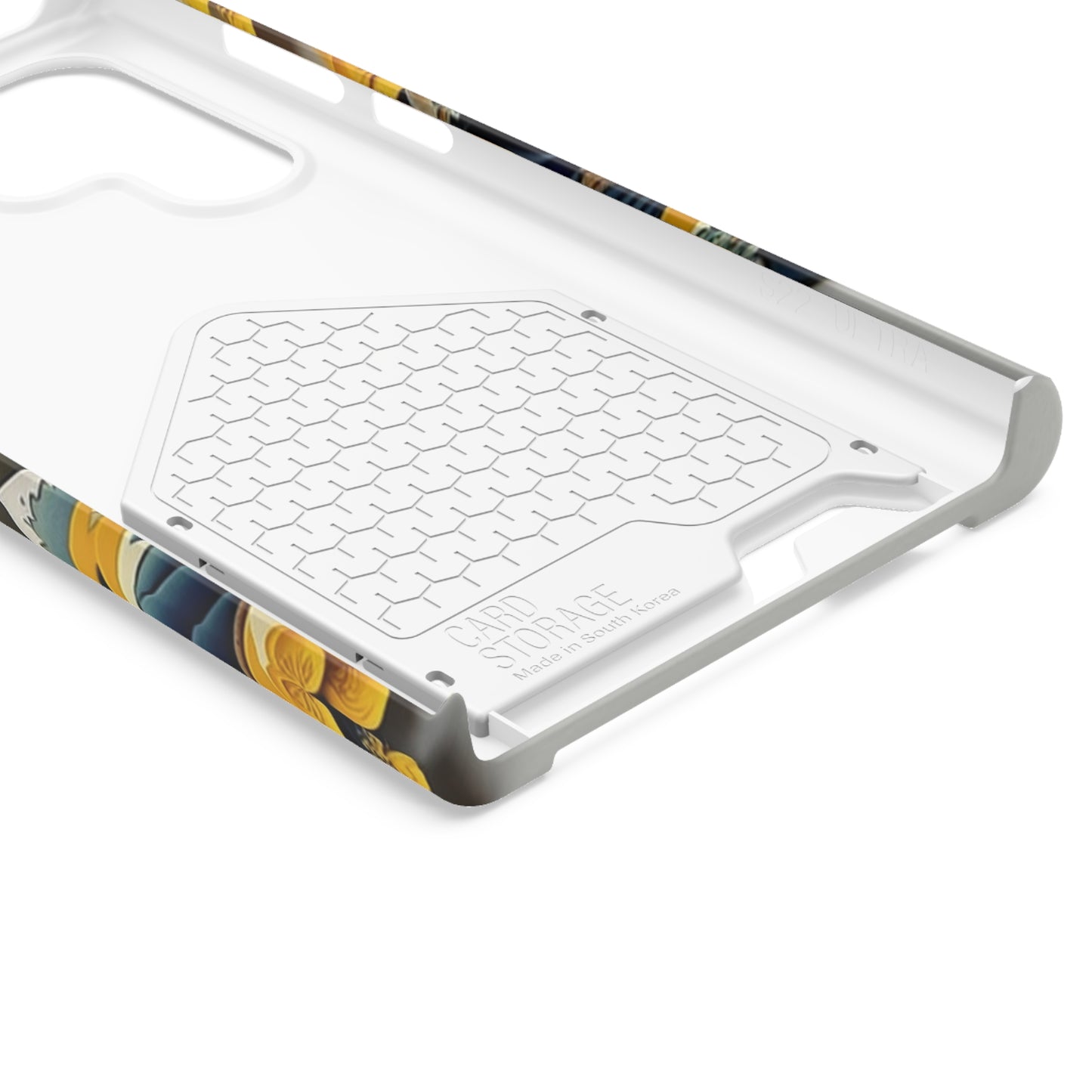 The Tourist White Phone Case With Card Holder